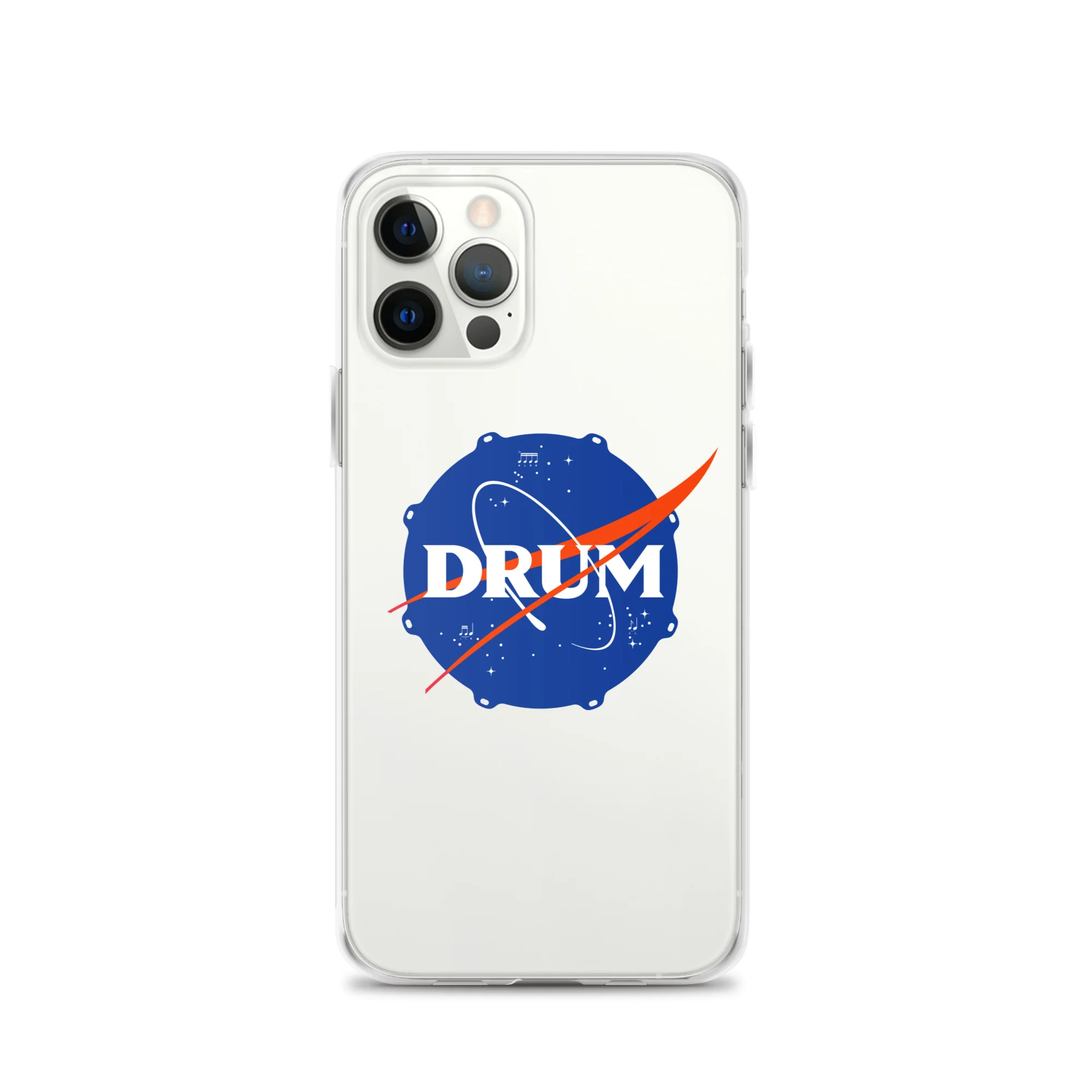 First Drum in Space iPhone® Clear Case - Image 11