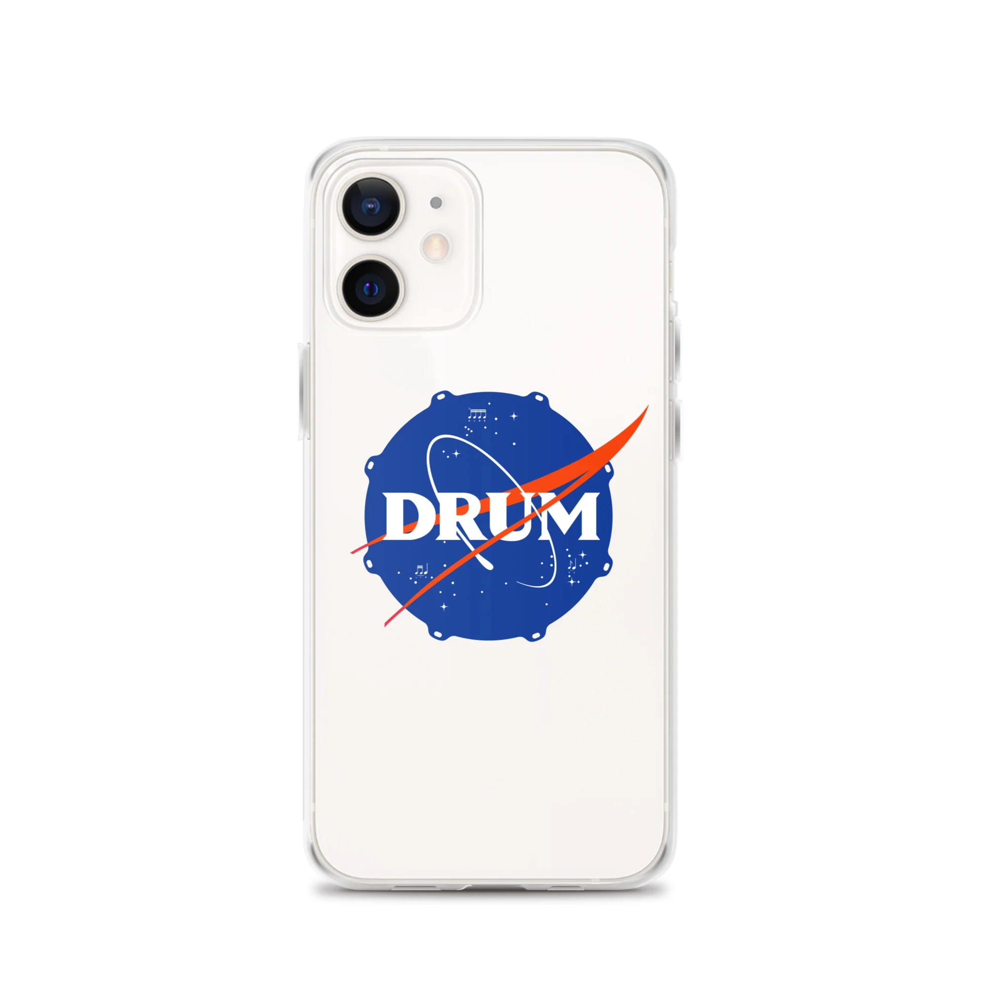 First Drum in Space iPhone® Clear Case - Image 13
