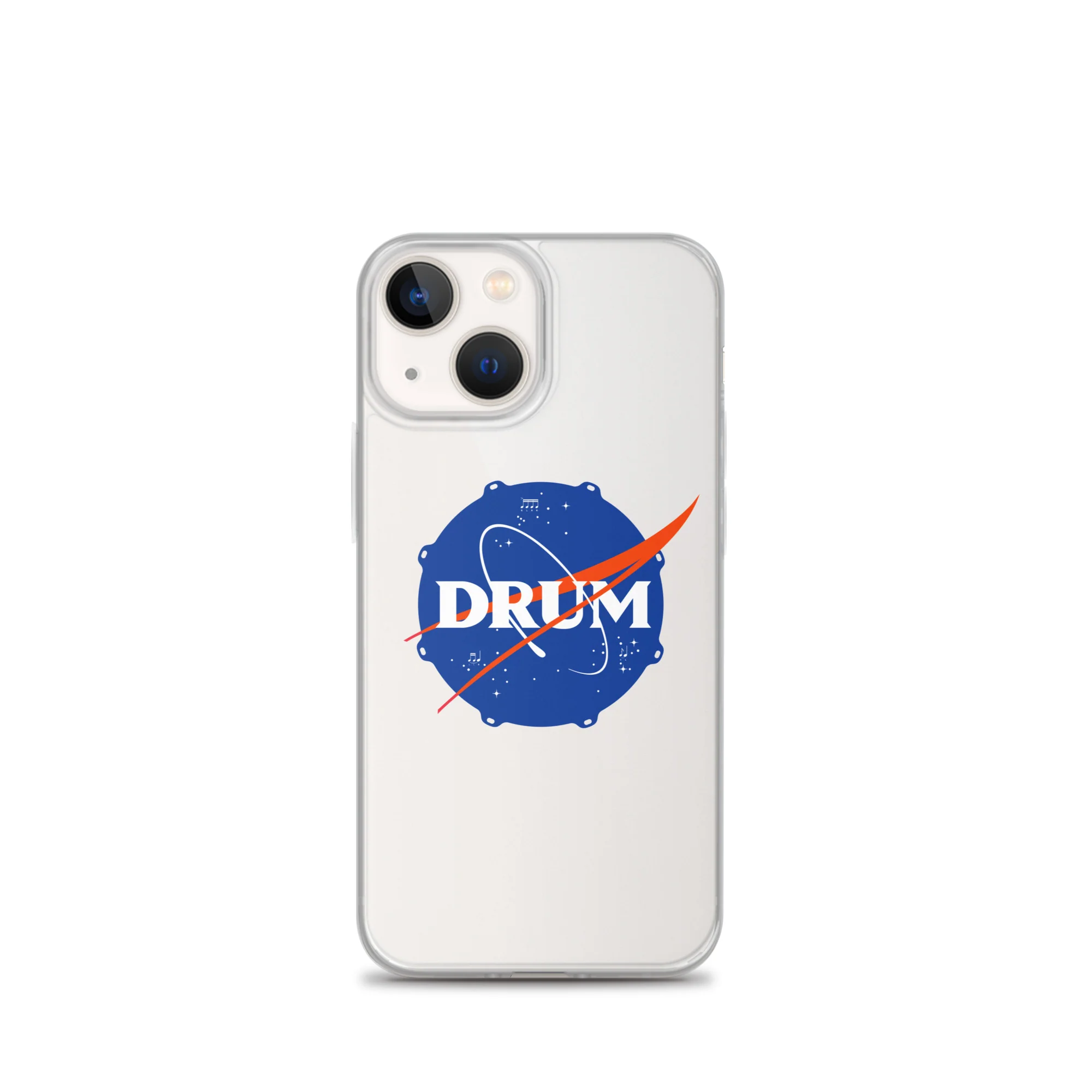 First Drum in Space iPhone® Clear Case - Image 15