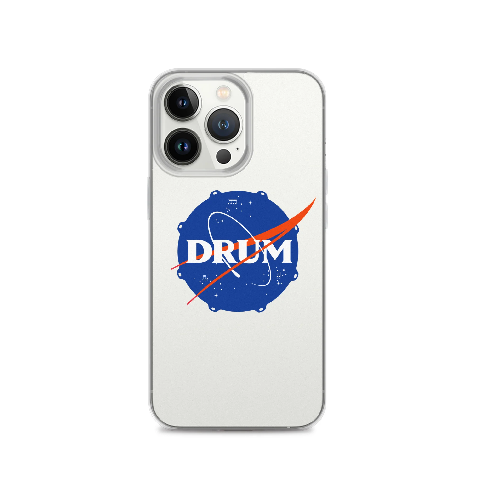 First Drum in Space iPhone® Clear Case - Image 19
