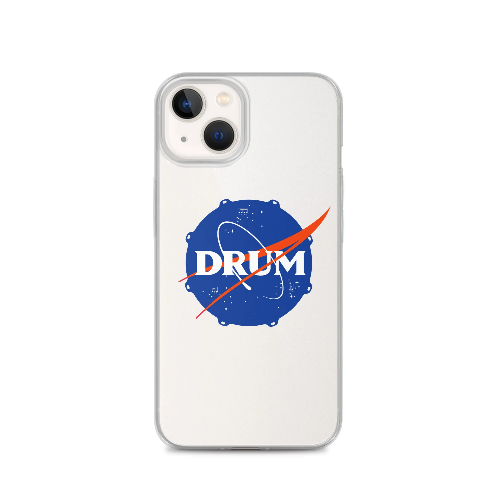 First Drum in Space iPhone® Clear Case - Image 21