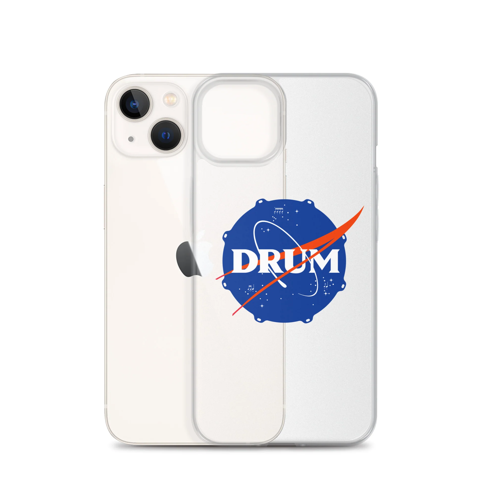 First Drum in Space iPhone® Clear Case - Image 22