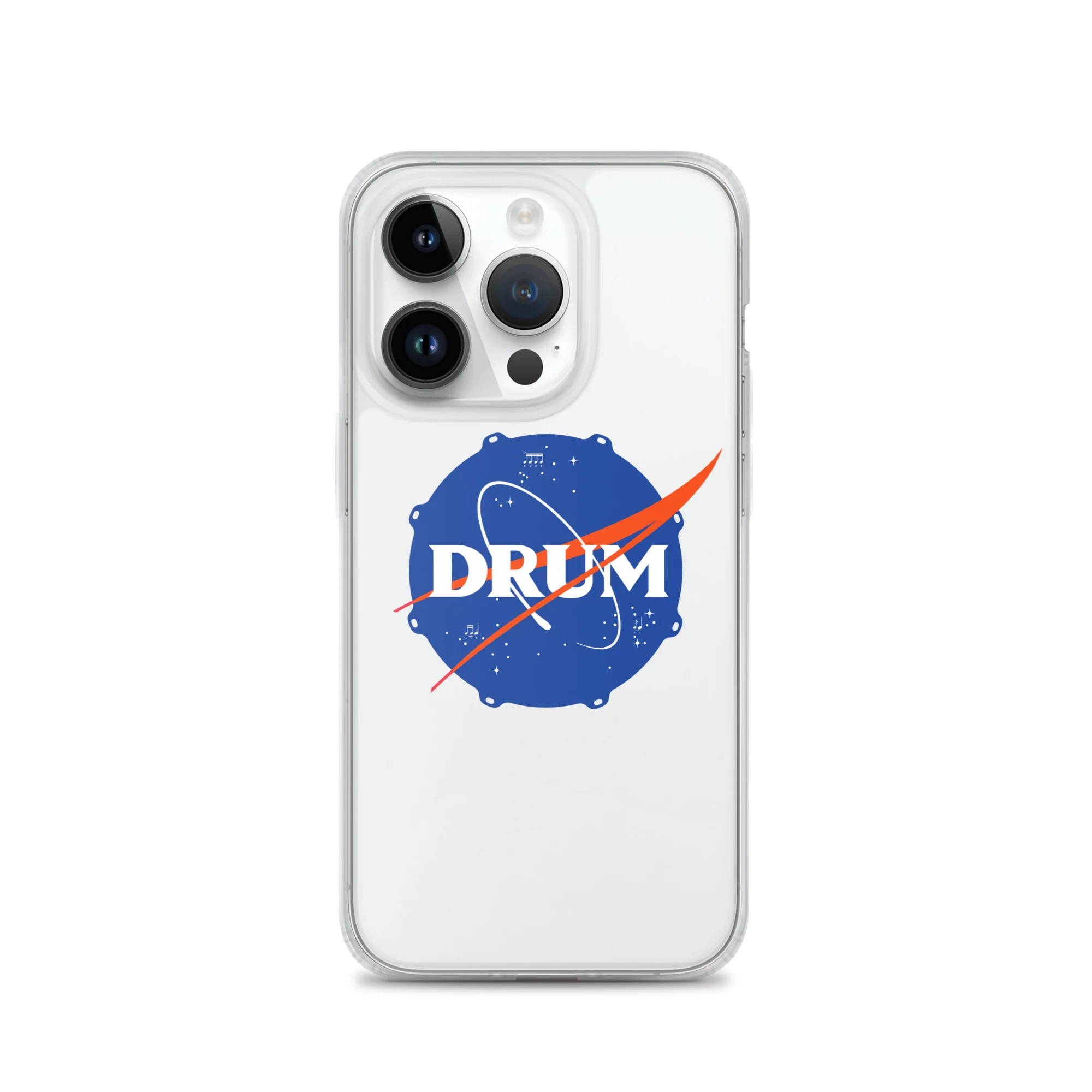 First Drum in Space iPhone® Clear Case - Image 27