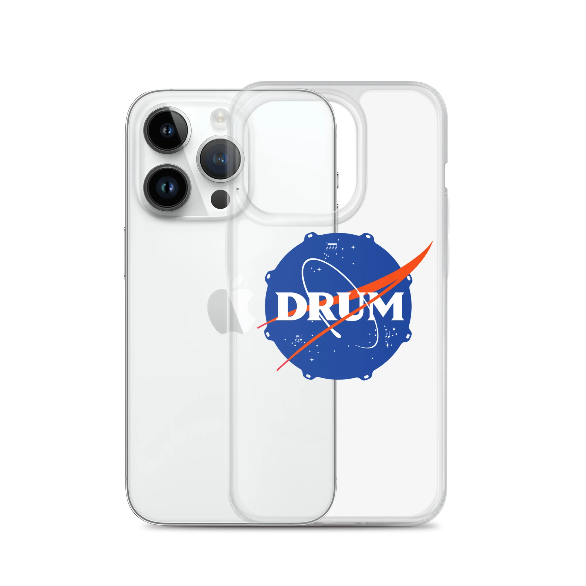 First Drum in Space iPhone® Clear Case - Image 28