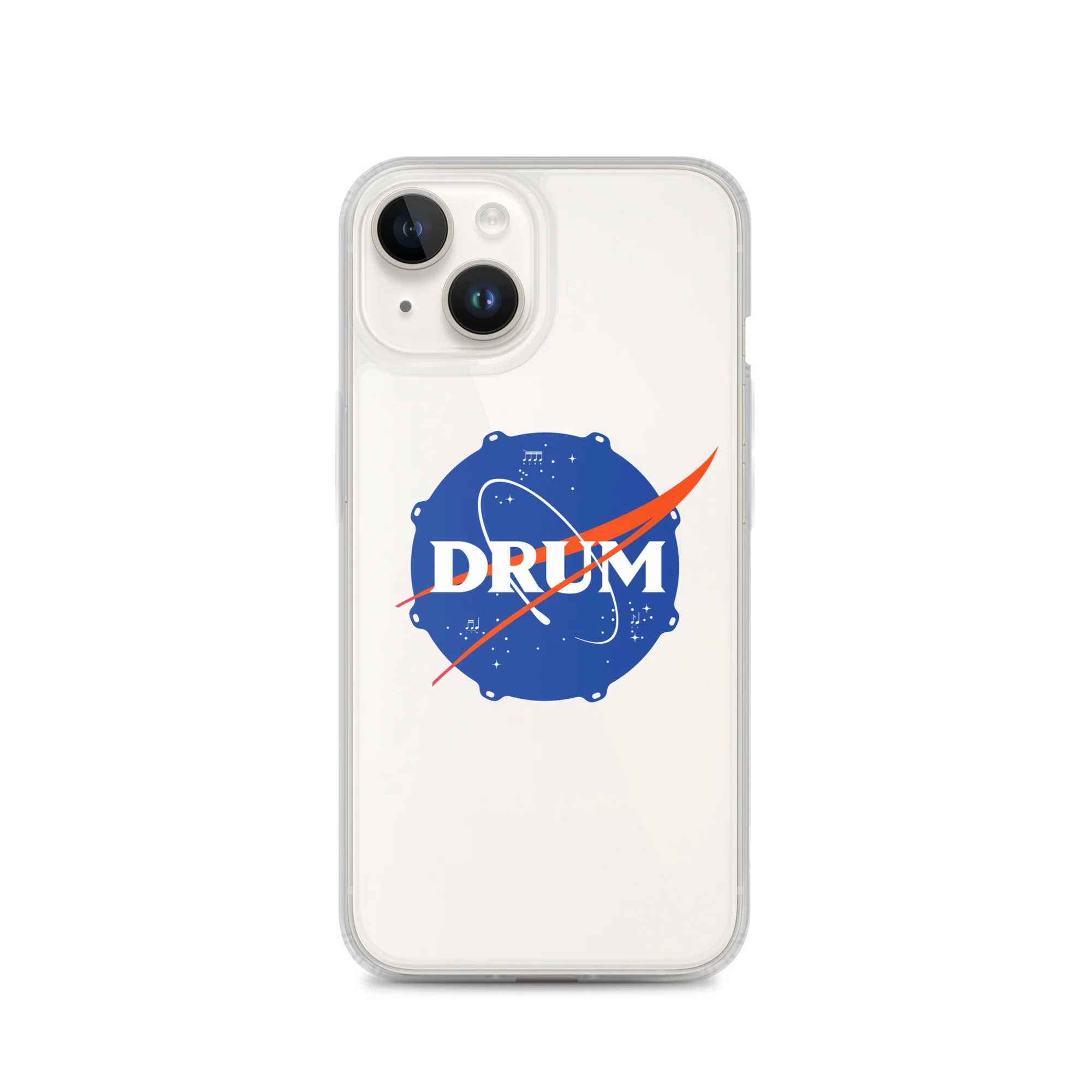 First Drum in Space iPhone® Clear Case - Image 29