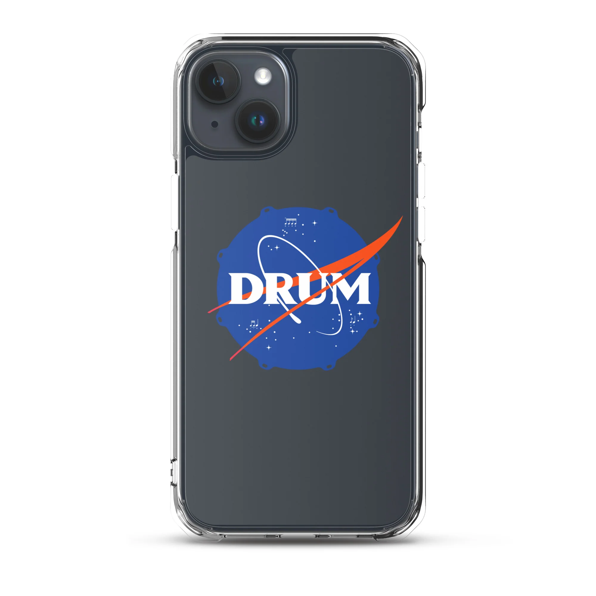 First Drum in Space iPhone® Clear Case - Image 31