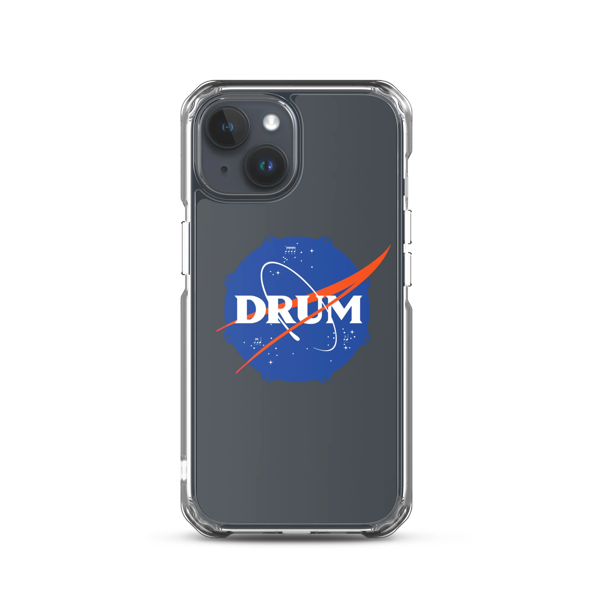 First Drum in Space iPhone® Clear Case - Image 37