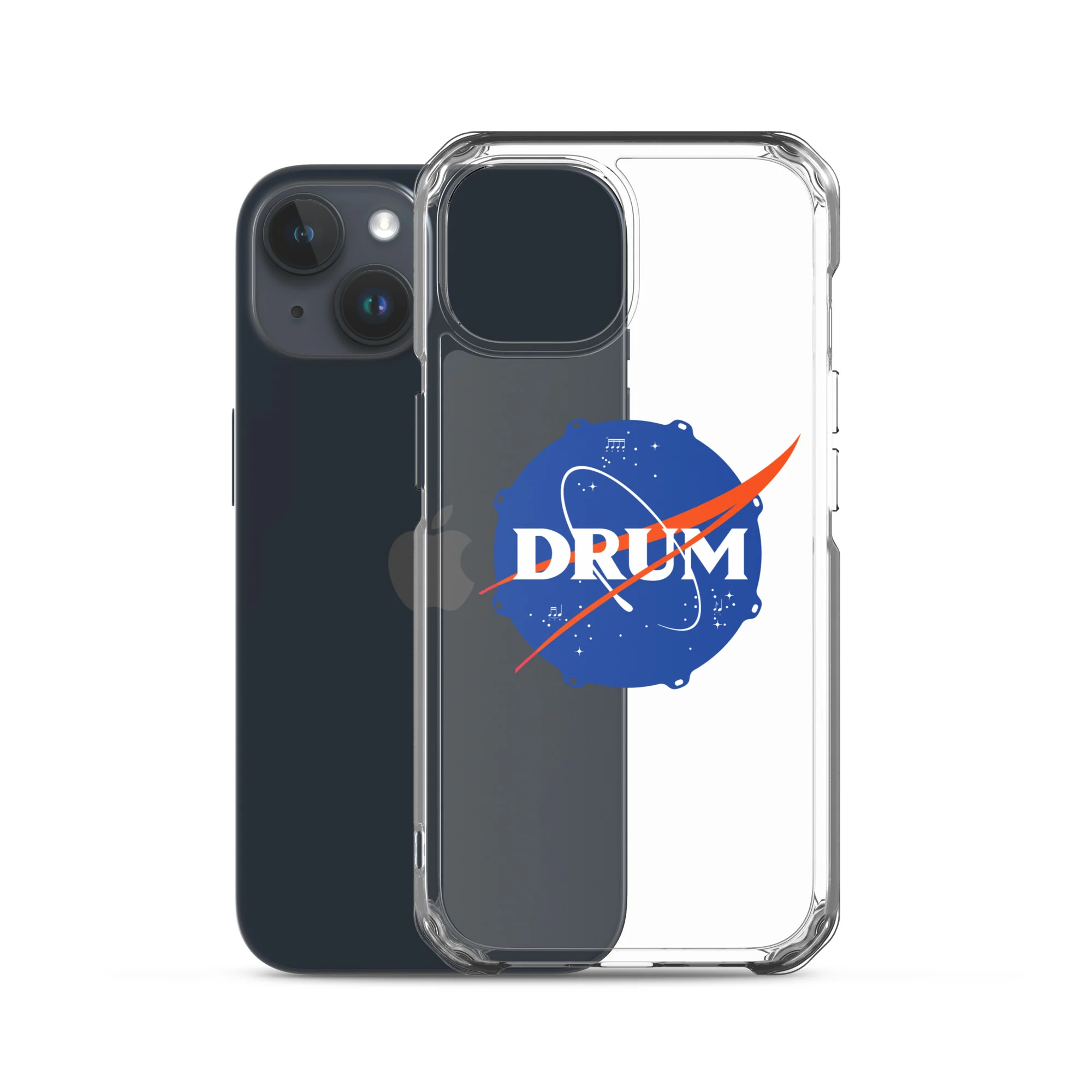 First Drum in Space iPhone® Clear Case - Image 38