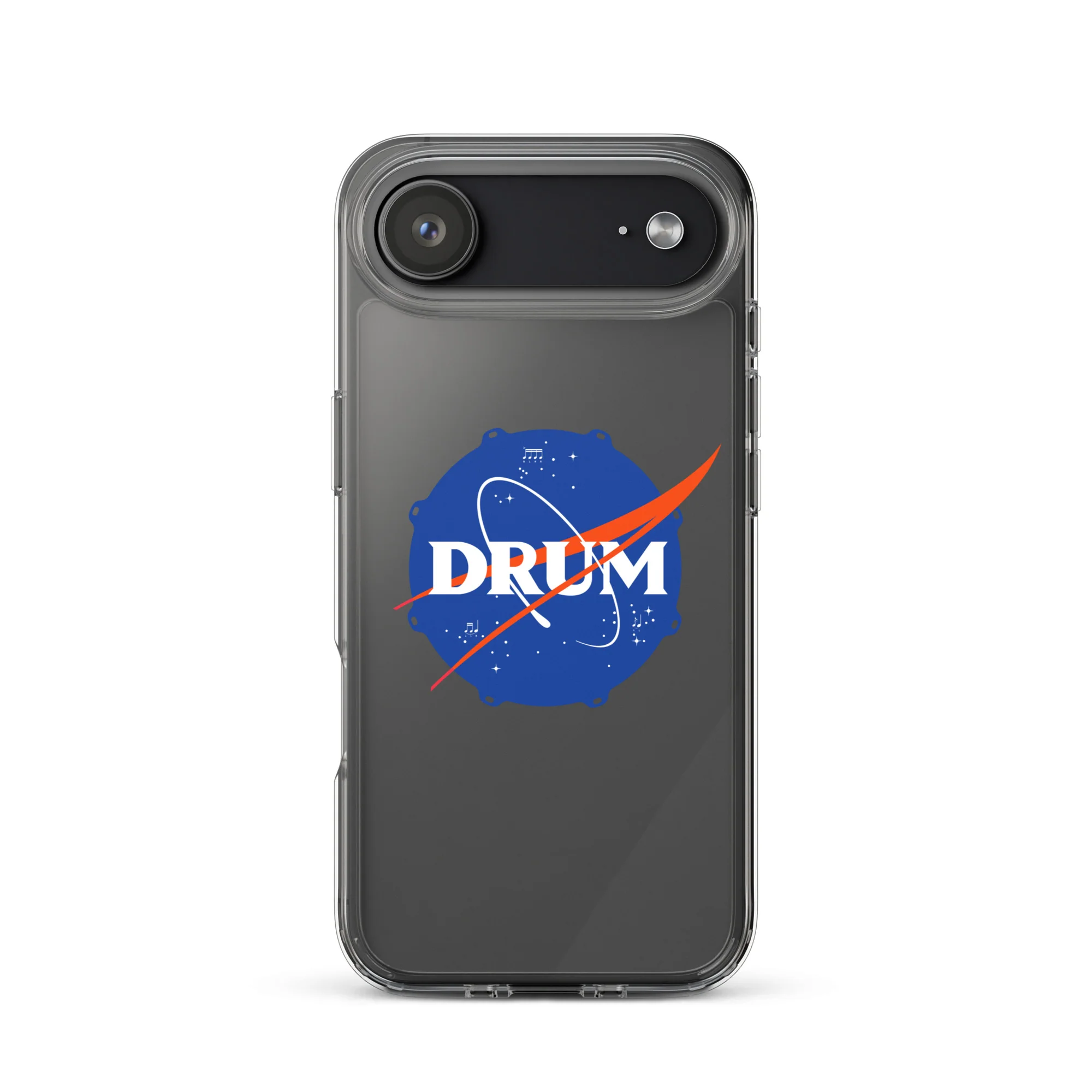 First Drum in Space iPhone® Clear Case - Image 47