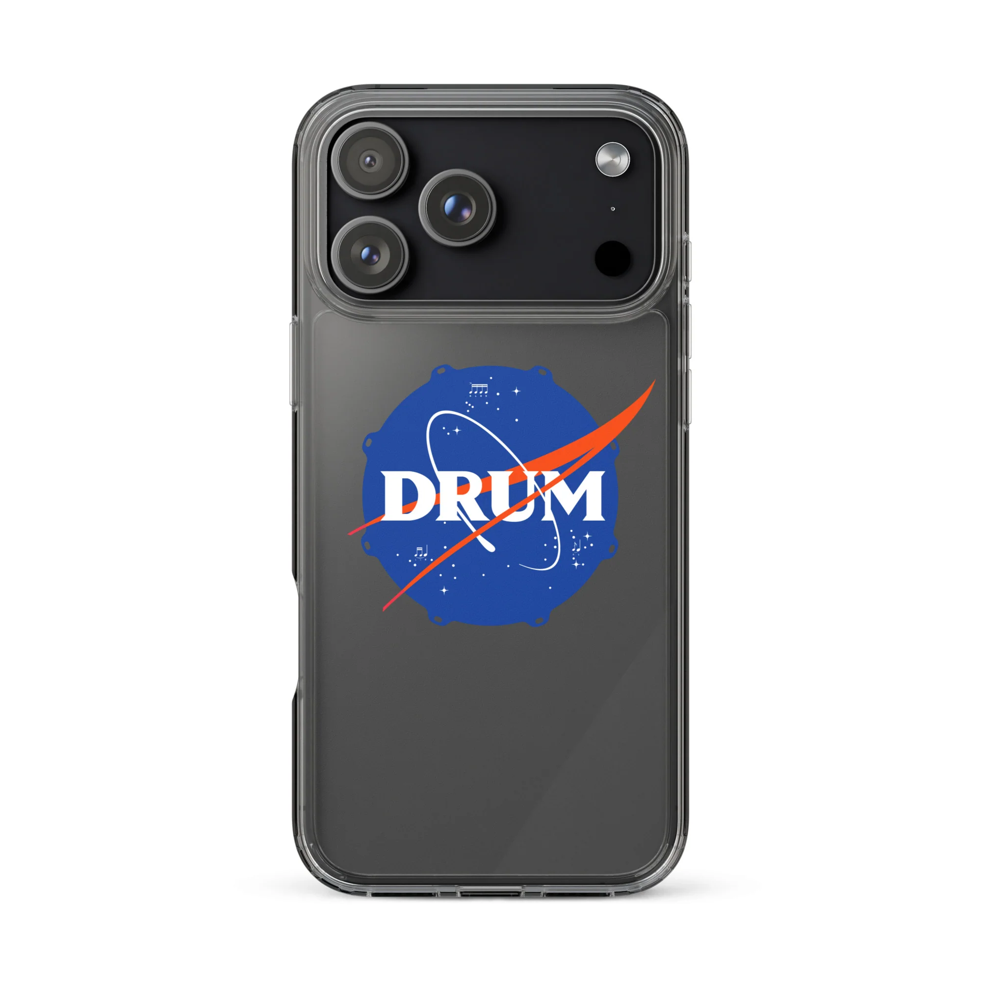 First Drum in Space iPhone® Clear Case - Image 48