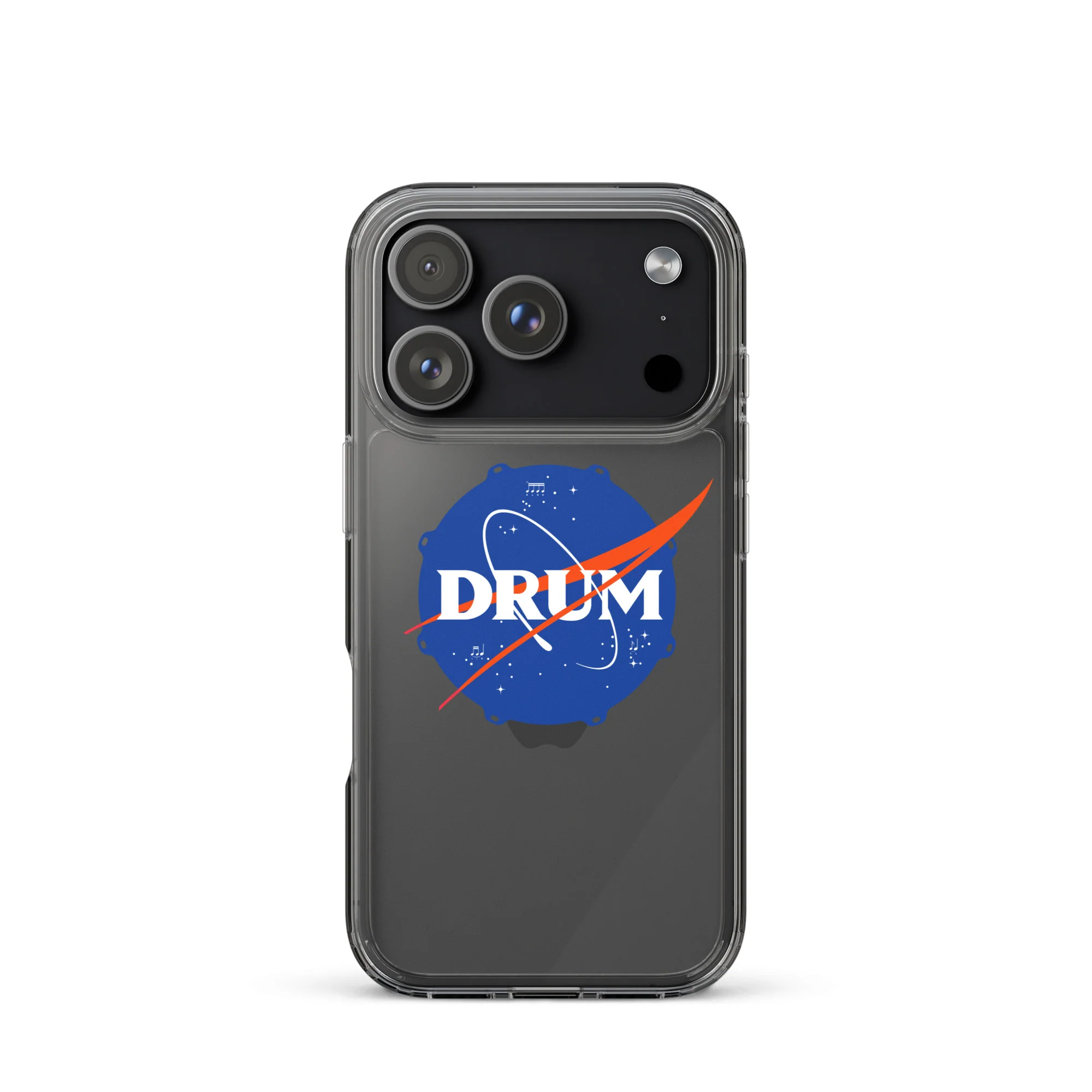 First Drum in Space iPhone® Clear Case - Image 49