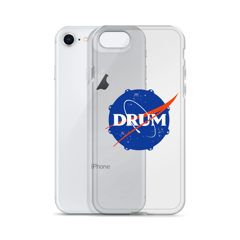 First Drum in Space iPhone® Clear Case - Image 51