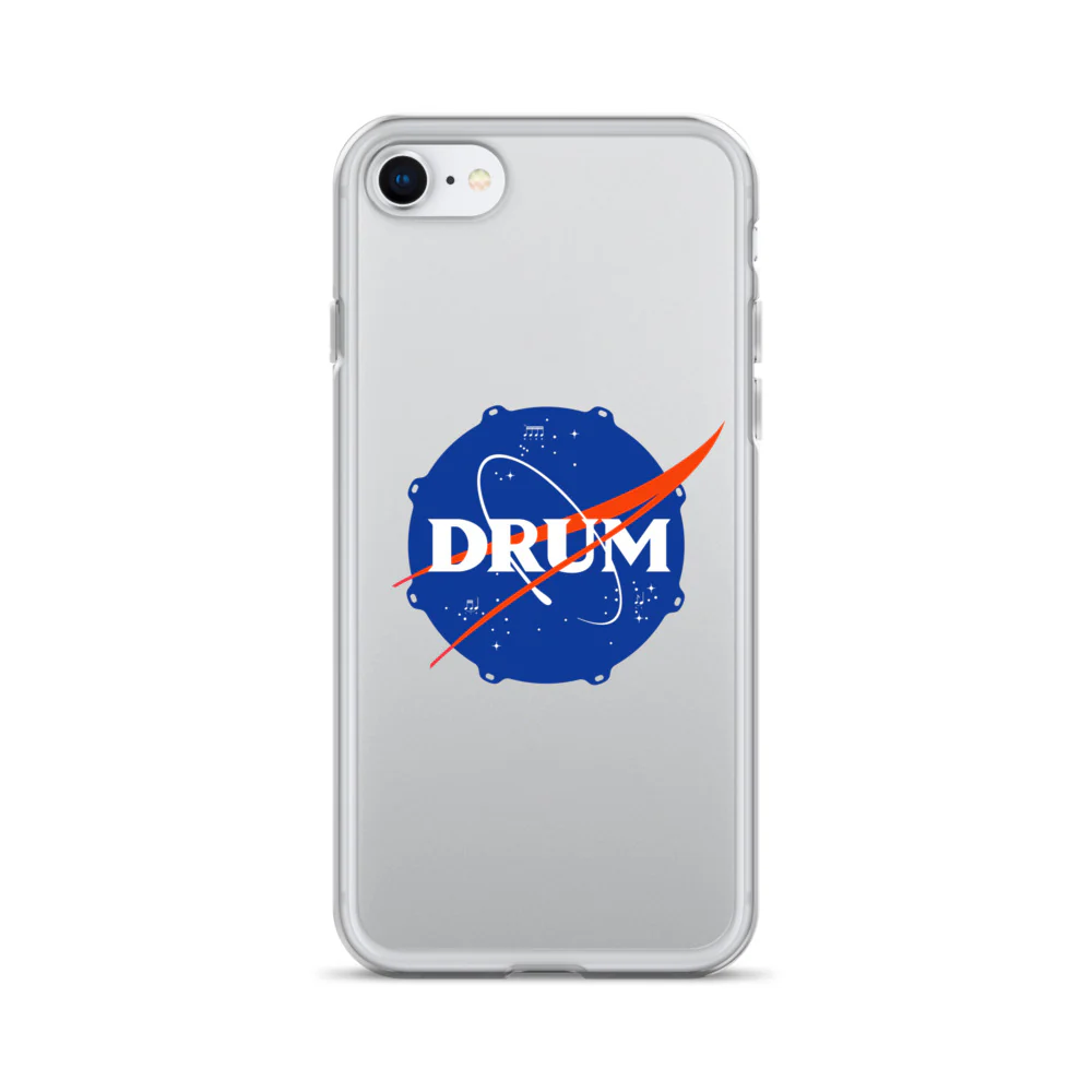 First Drum in Space iPhone® Clear Case - Image 52