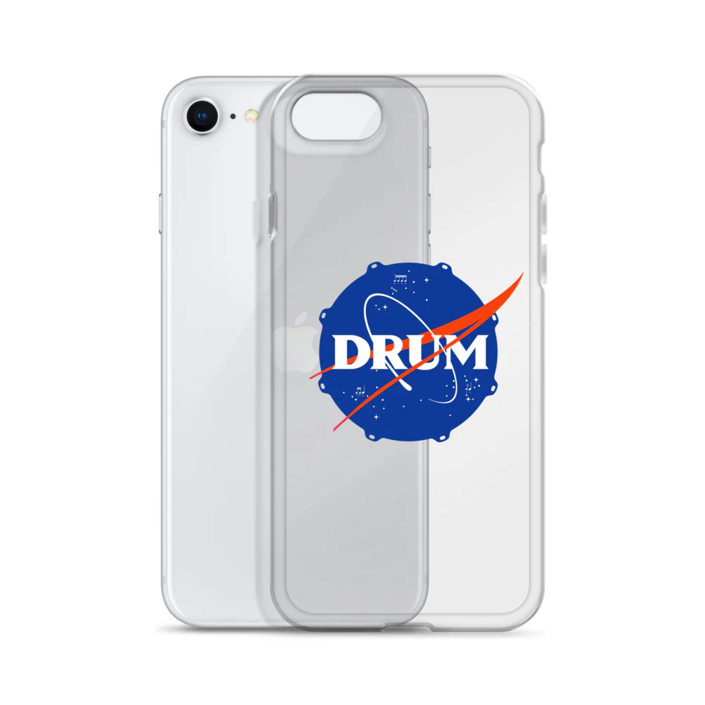 First Drum in Space iPhone® Clear Case - Image 53