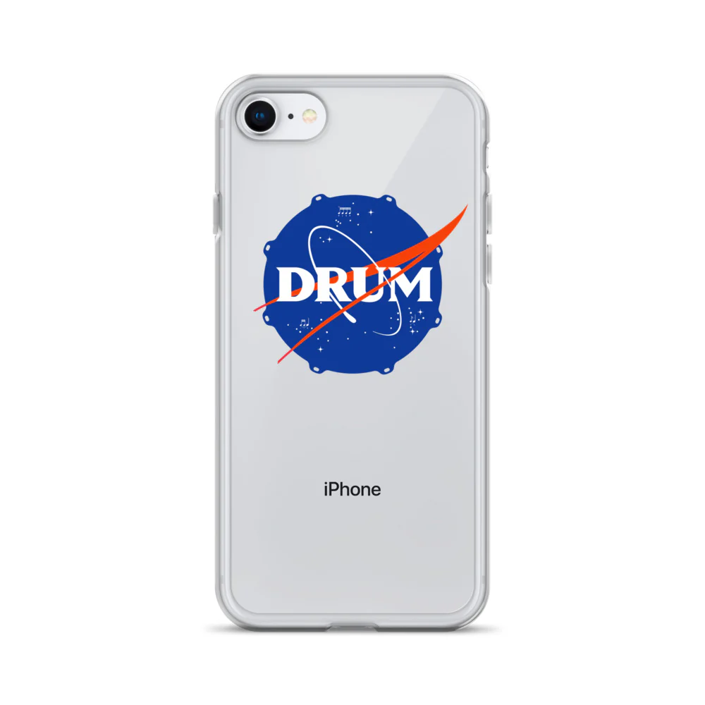 First Drum in Space iPhone® Clear Case - Image 54