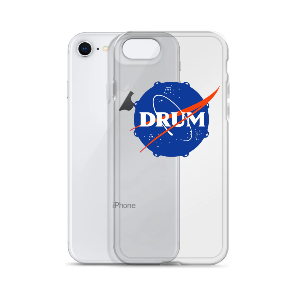 First Drum in Space iPhone® Clear Case - Image 55