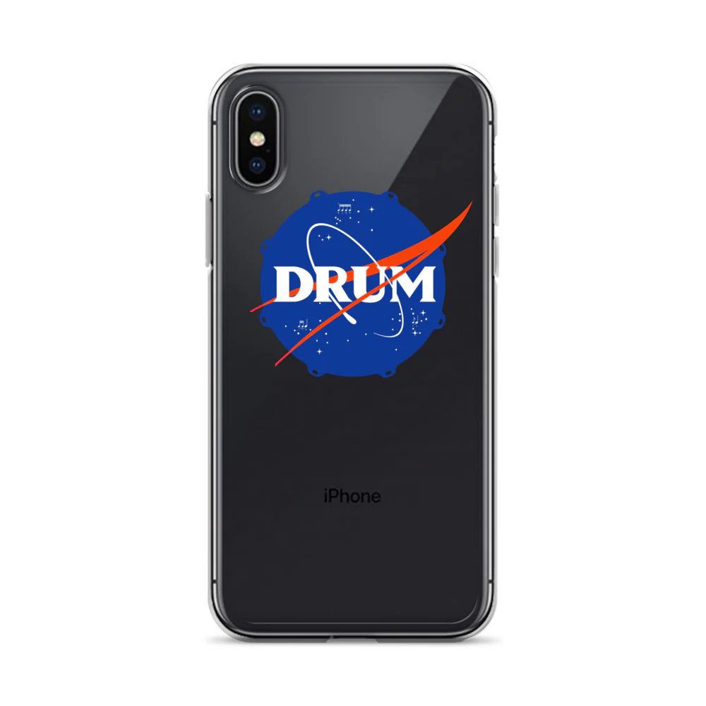 First Drum in Space iPhone® Clear Case - Image 56