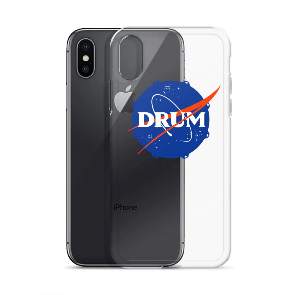 First Drum in Space iPhone® Clear Case - Image 57