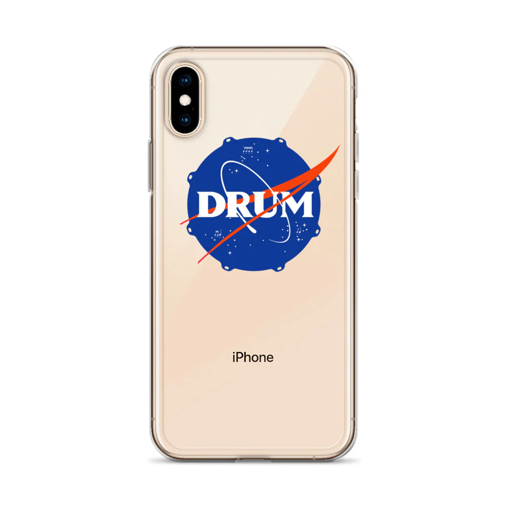 First Drum in Space iPhone® Clear Case - Image 58