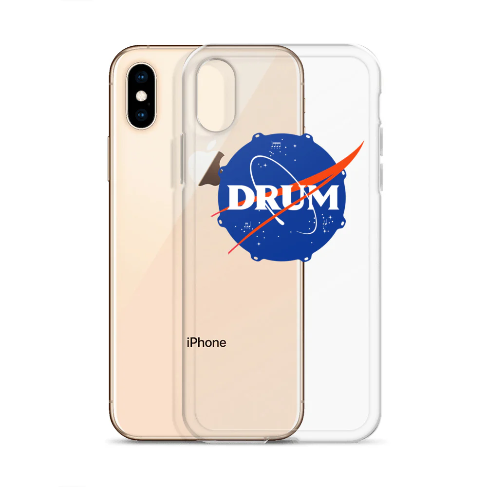 First Drum in Space iPhone® Clear Case - Image 59