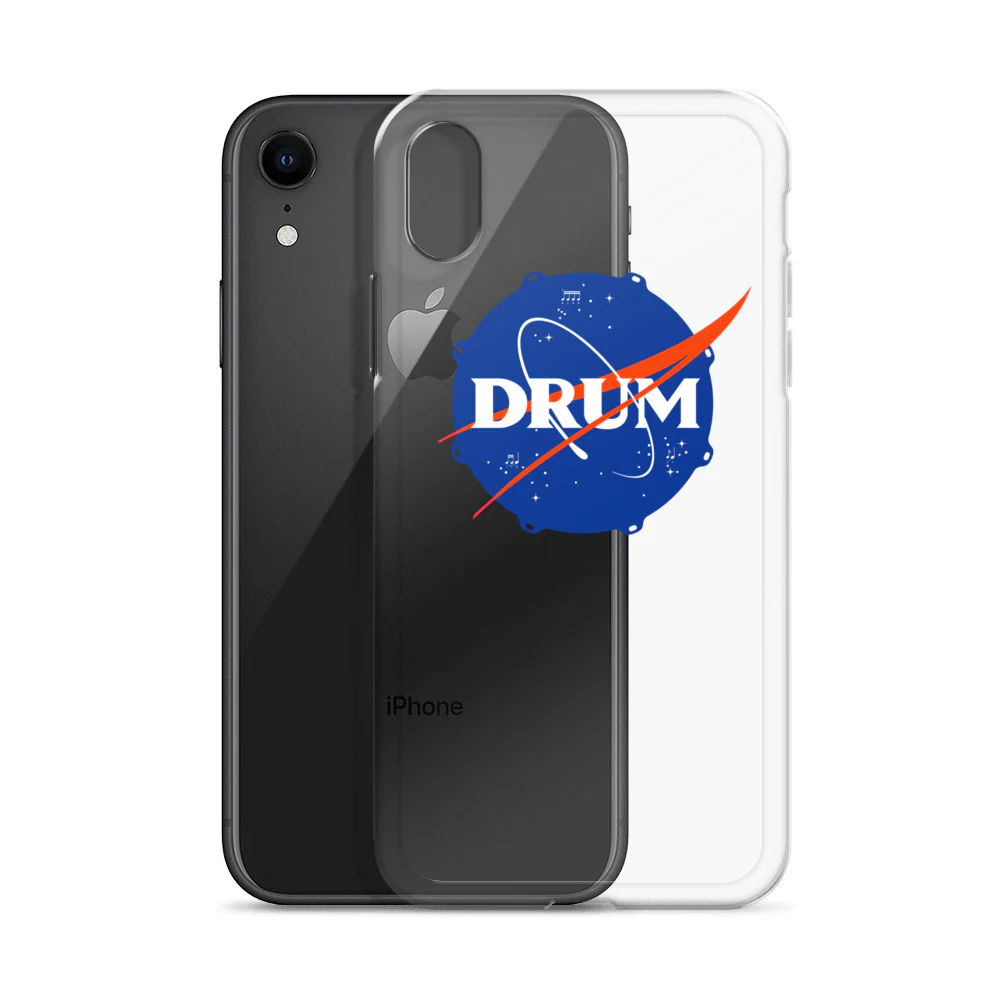 First Drum in Space iPhone® Clear Case - Image 61