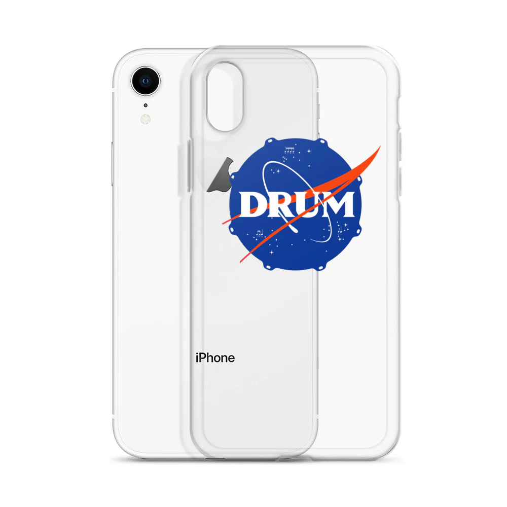 First Drum in Space iPhone® Clear Case - Image 63
