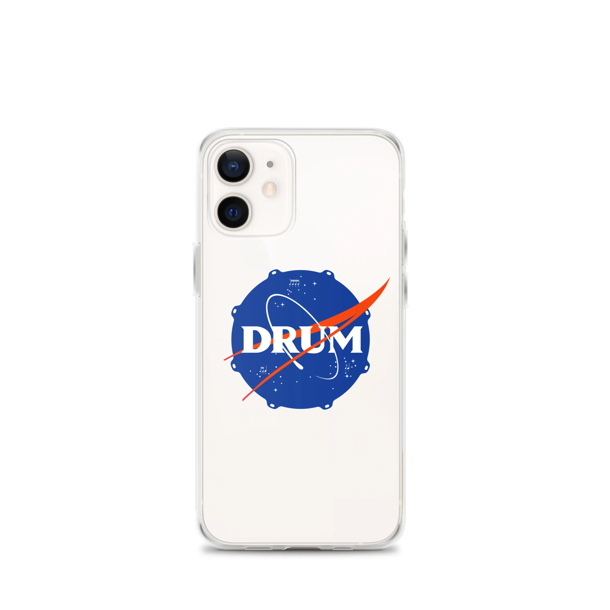 First Drum in Space iPhone® Clear Case - Image 7