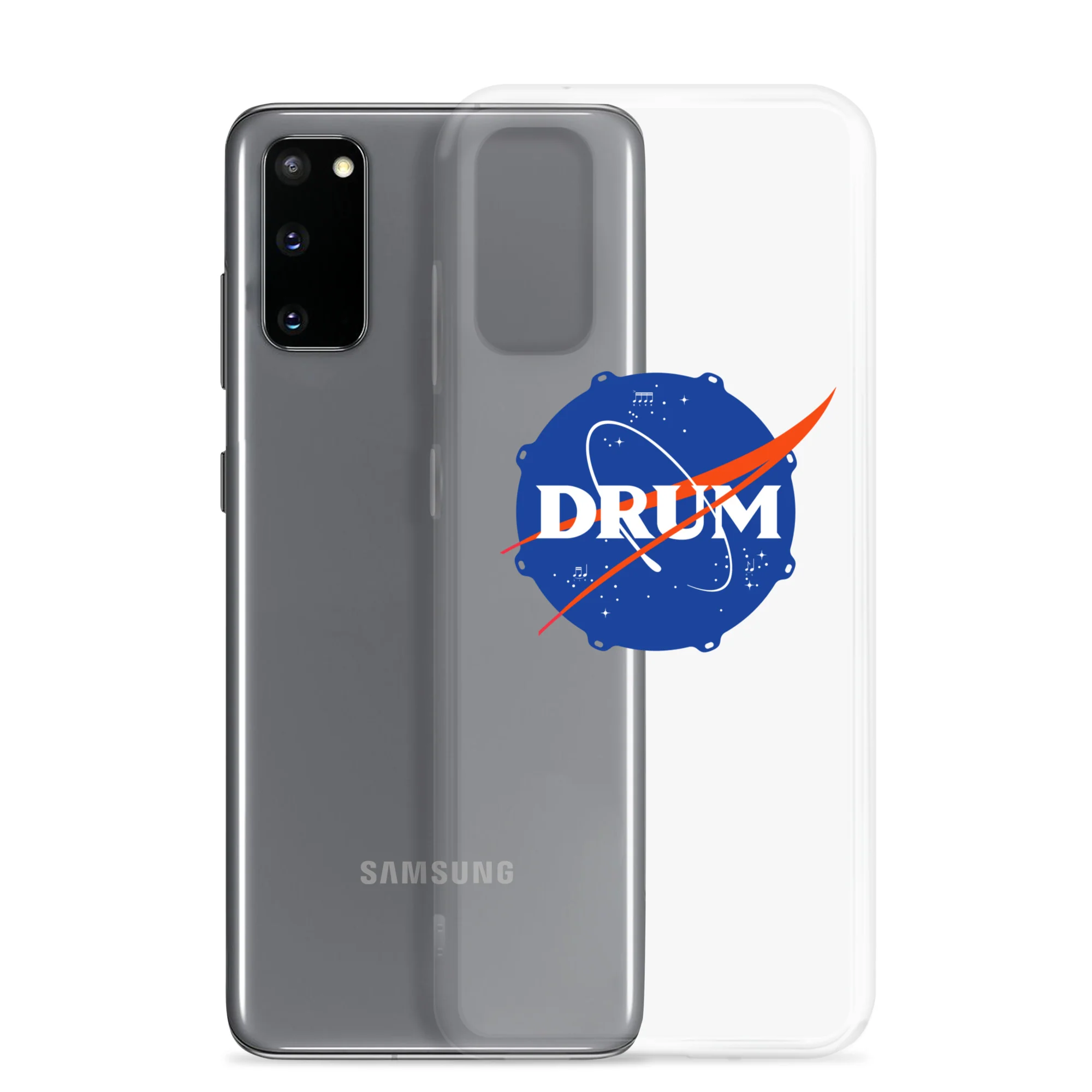 First Drums in Space Samsung® Clear Case - Image 10
