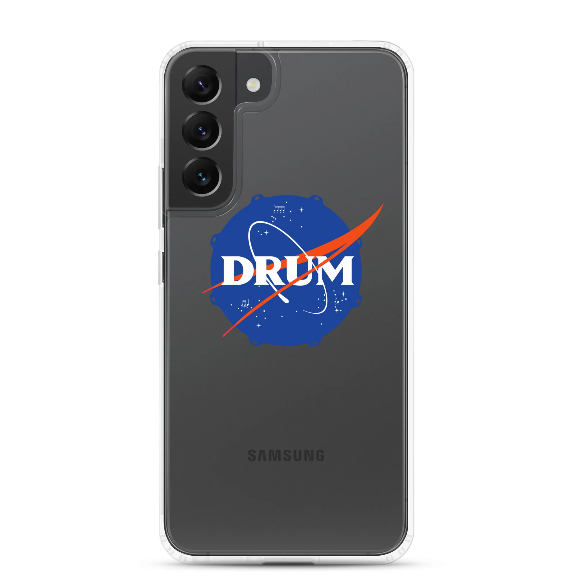 First Drums in Space Samsung® Clear Case - Image 11
