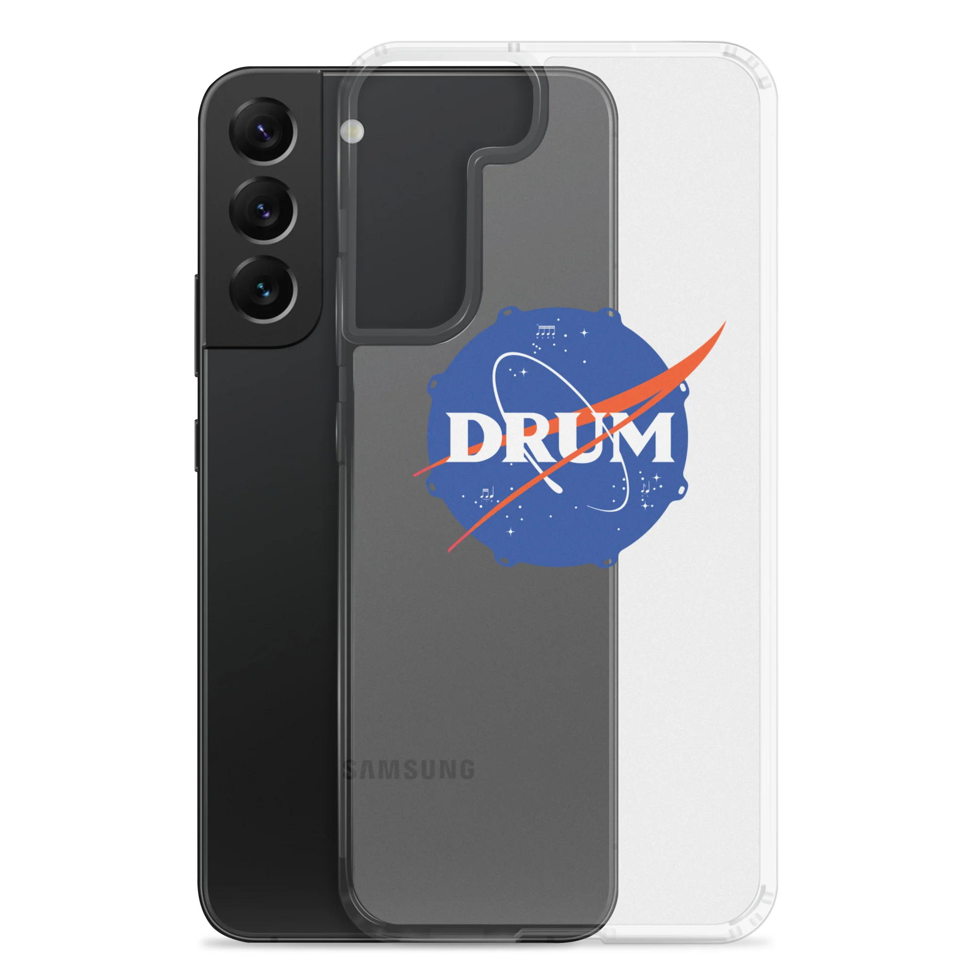 First Drums in Space Samsung® Clear Case - Image 12
