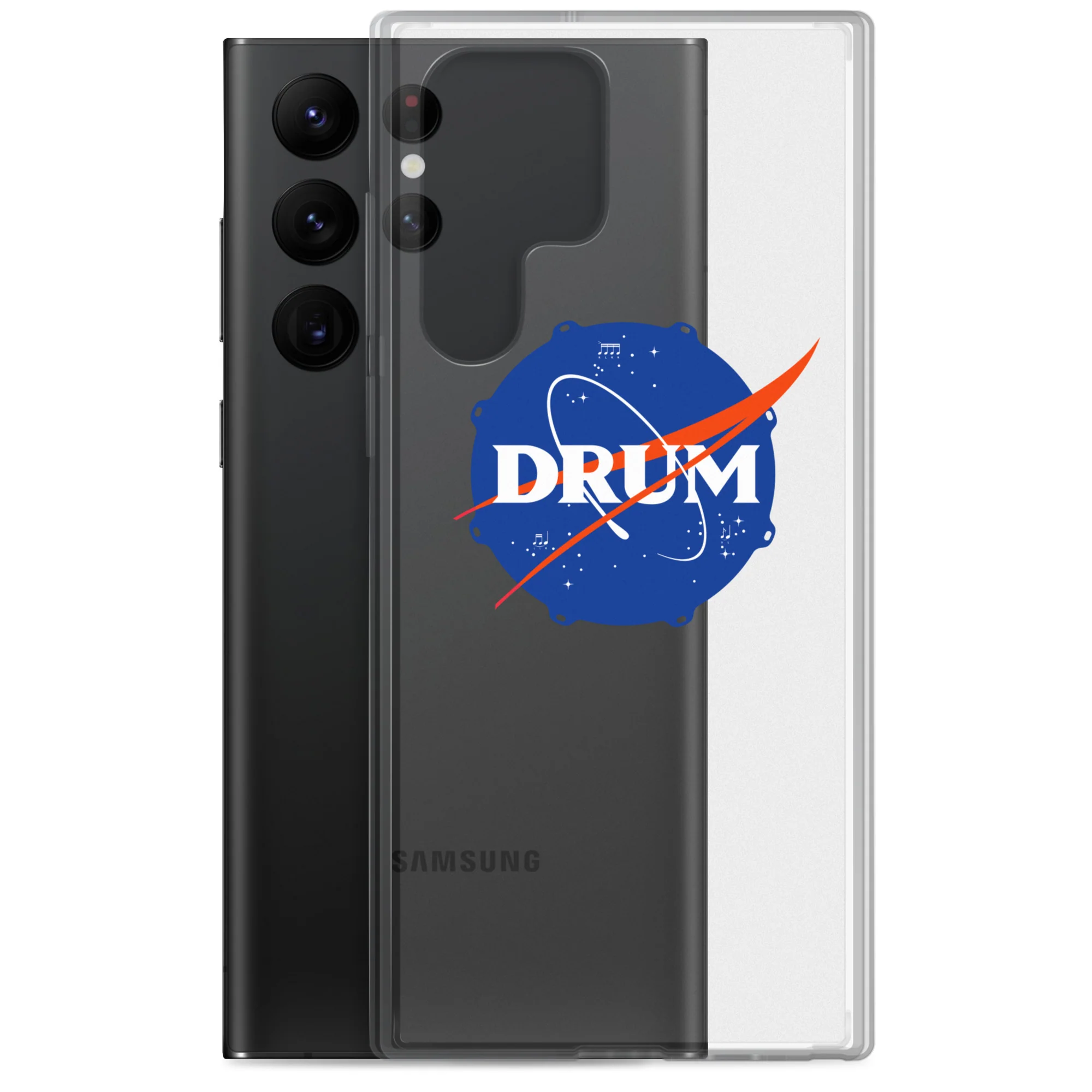First Drums in Space Samsung® Clear Case - Image 14