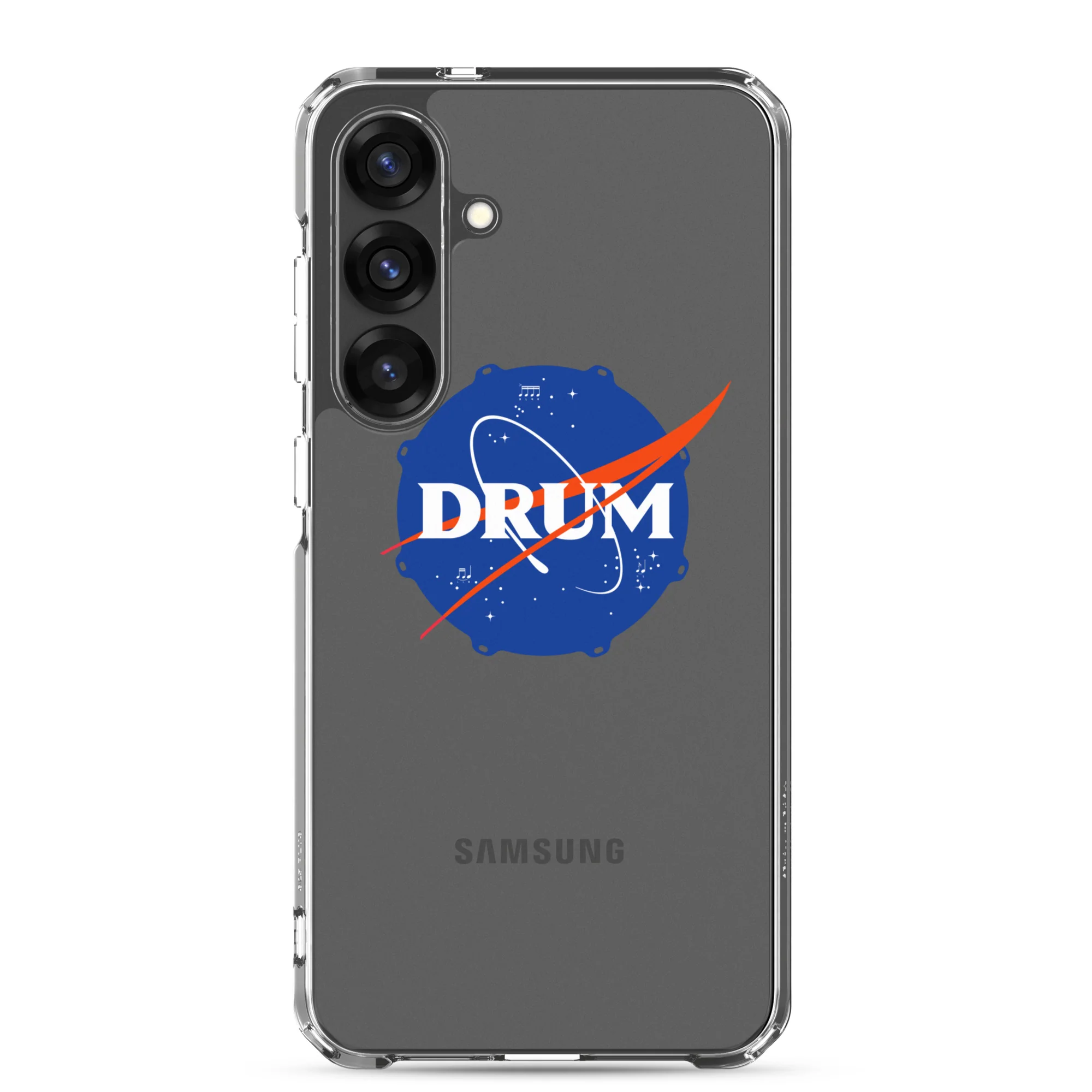 First Drums in Space Samsung® Clear Case - Image 15