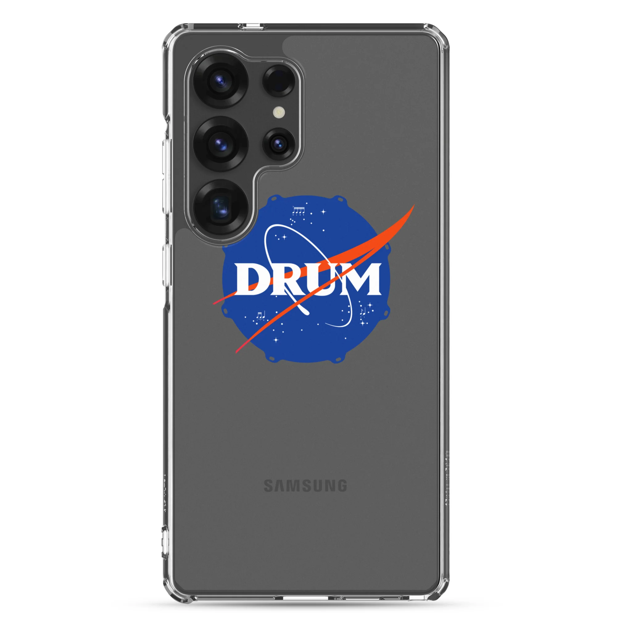 First Drums in Space Samsung® Clear Case - Image 17