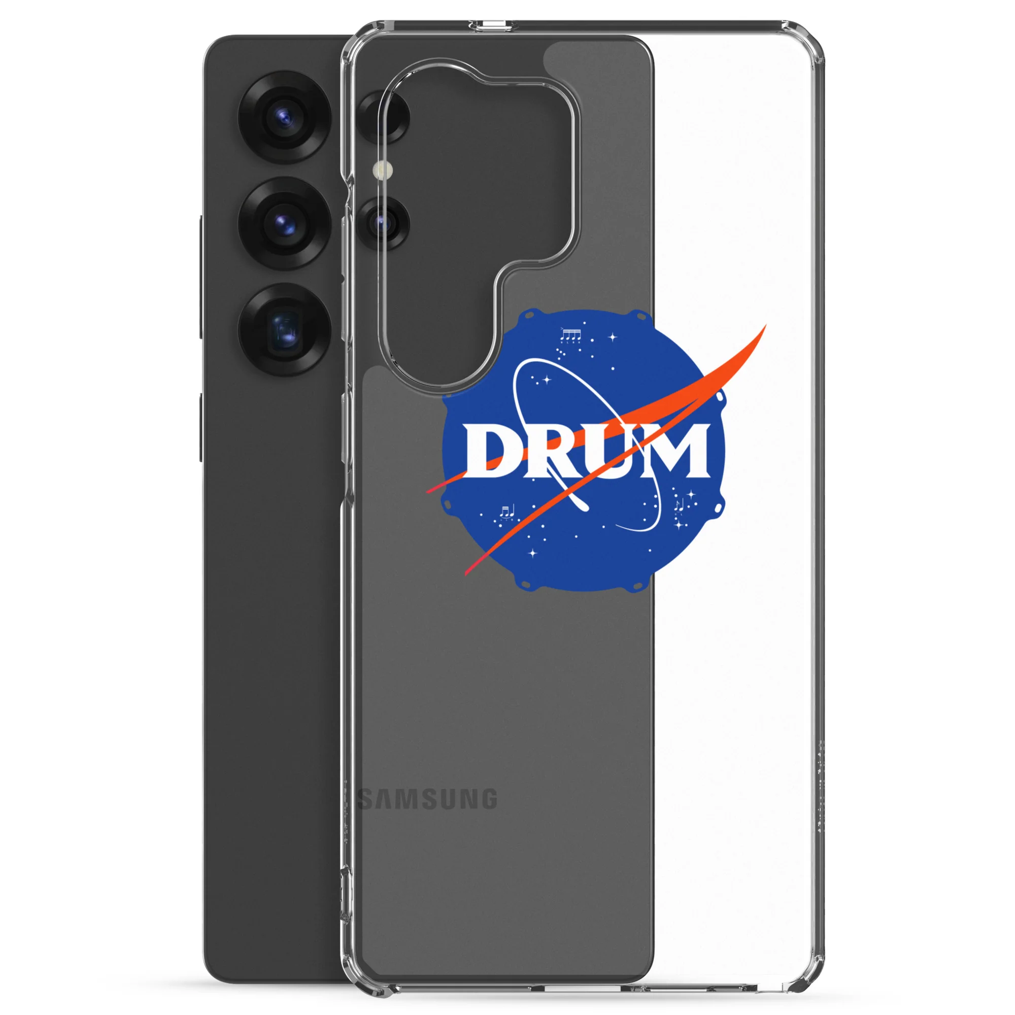 First Drums in Space Samsung® Clear Case - Image 18