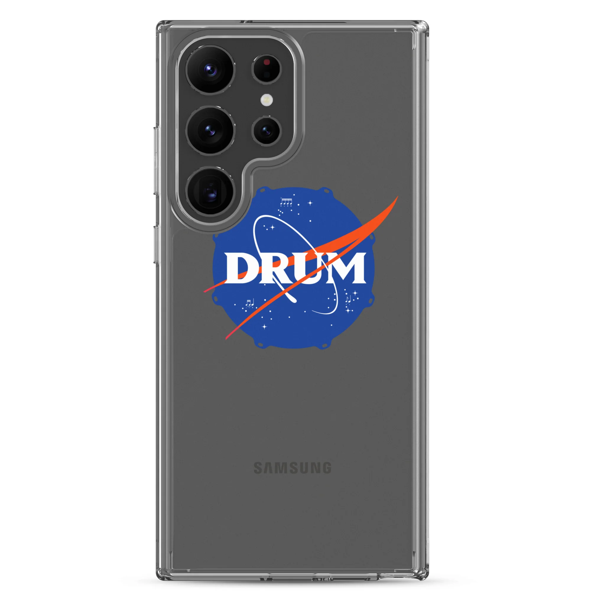 First Drums in Space Samsung® Clear Case - Image 23