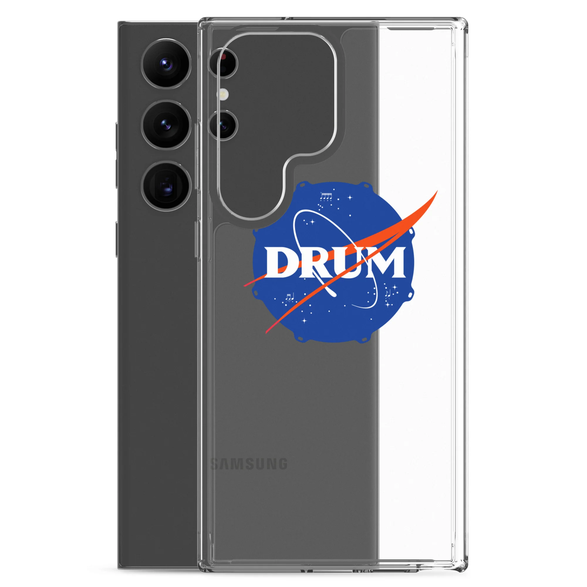 First Drums in Space Samsung® Clear Case - Image 24