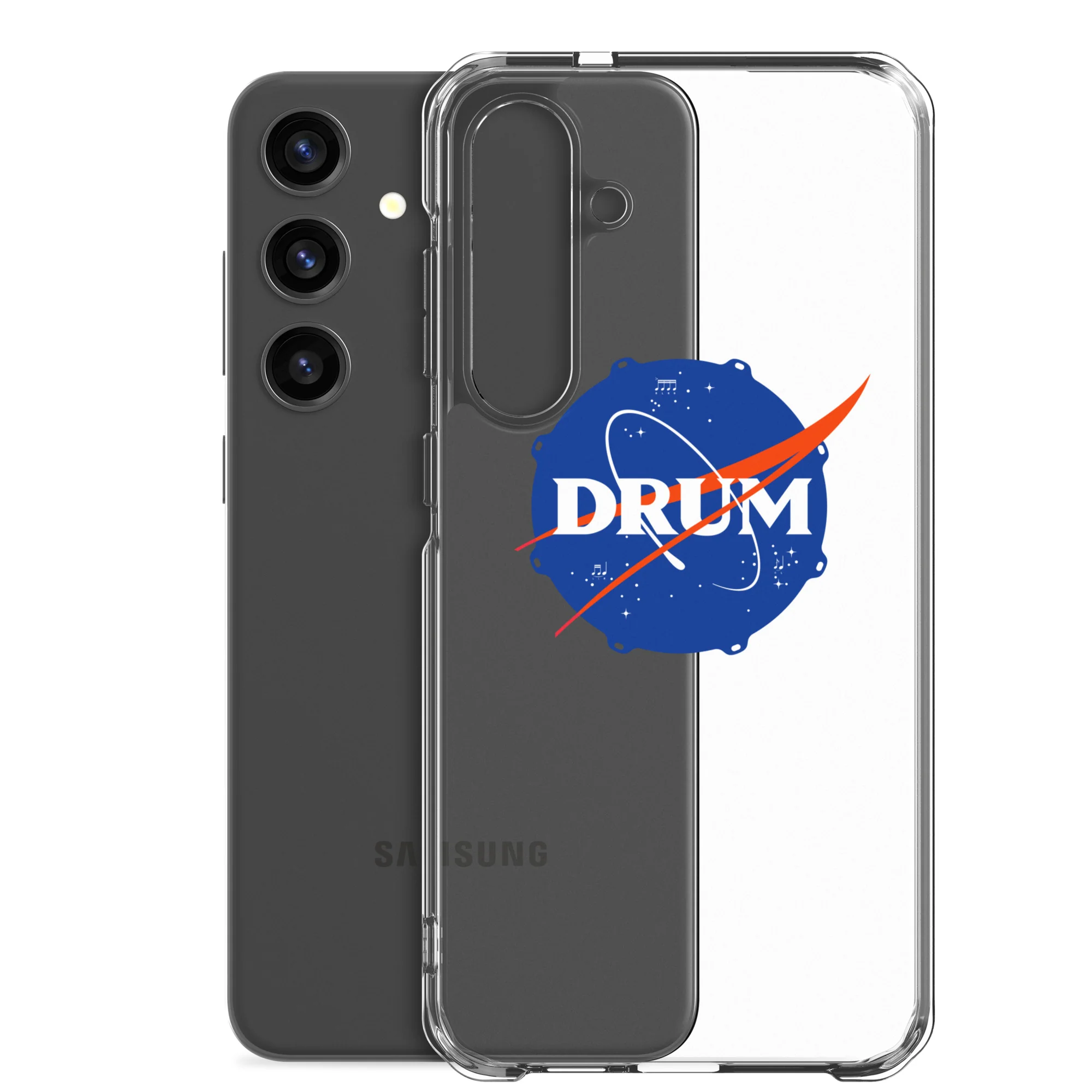 First Drums in Space Samsung® Clear Case - Image 28