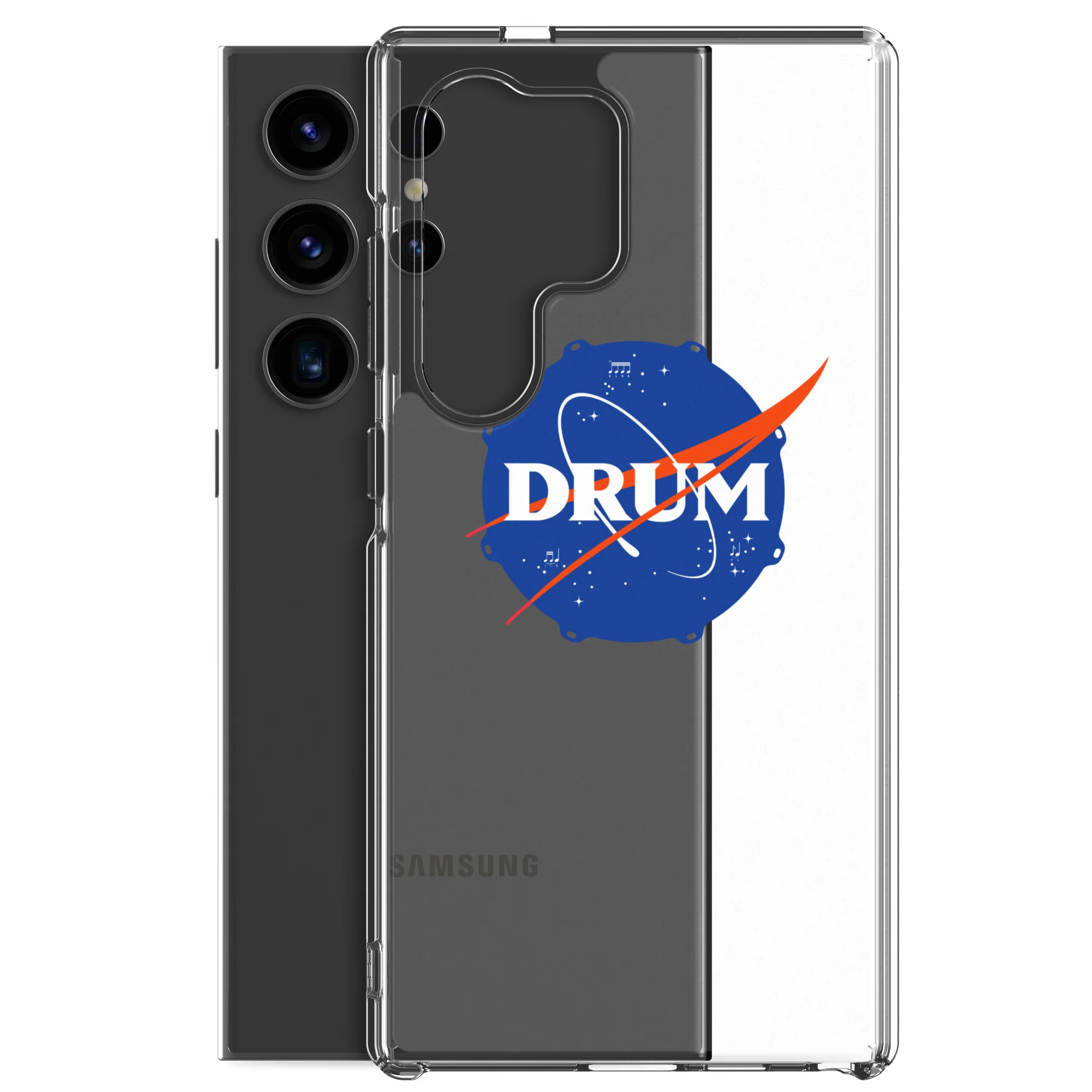 First Drums in Space Samsung® Clear Case - Image 30