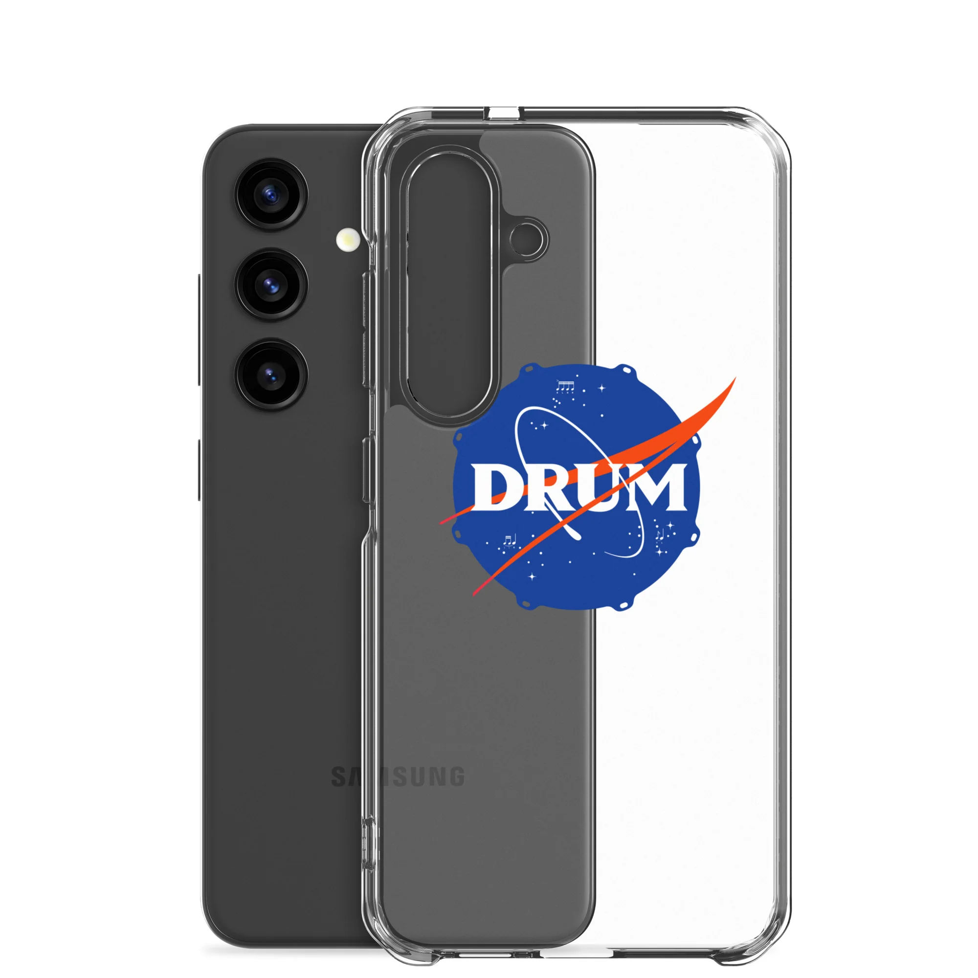 First Drums in Space Samsung® Clear Case - Image 32