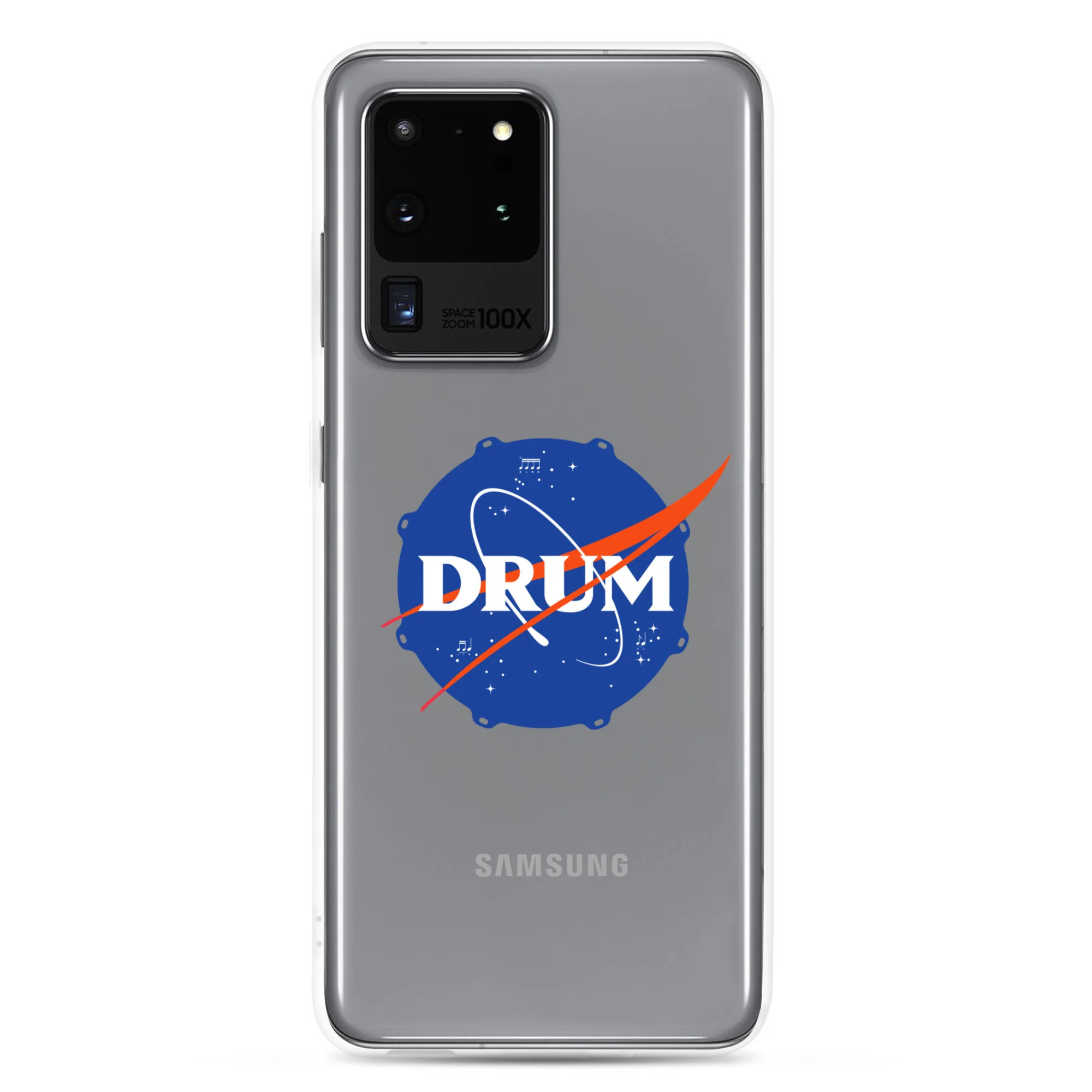 First Drums in Space Samsung® Clear Case - Image 33