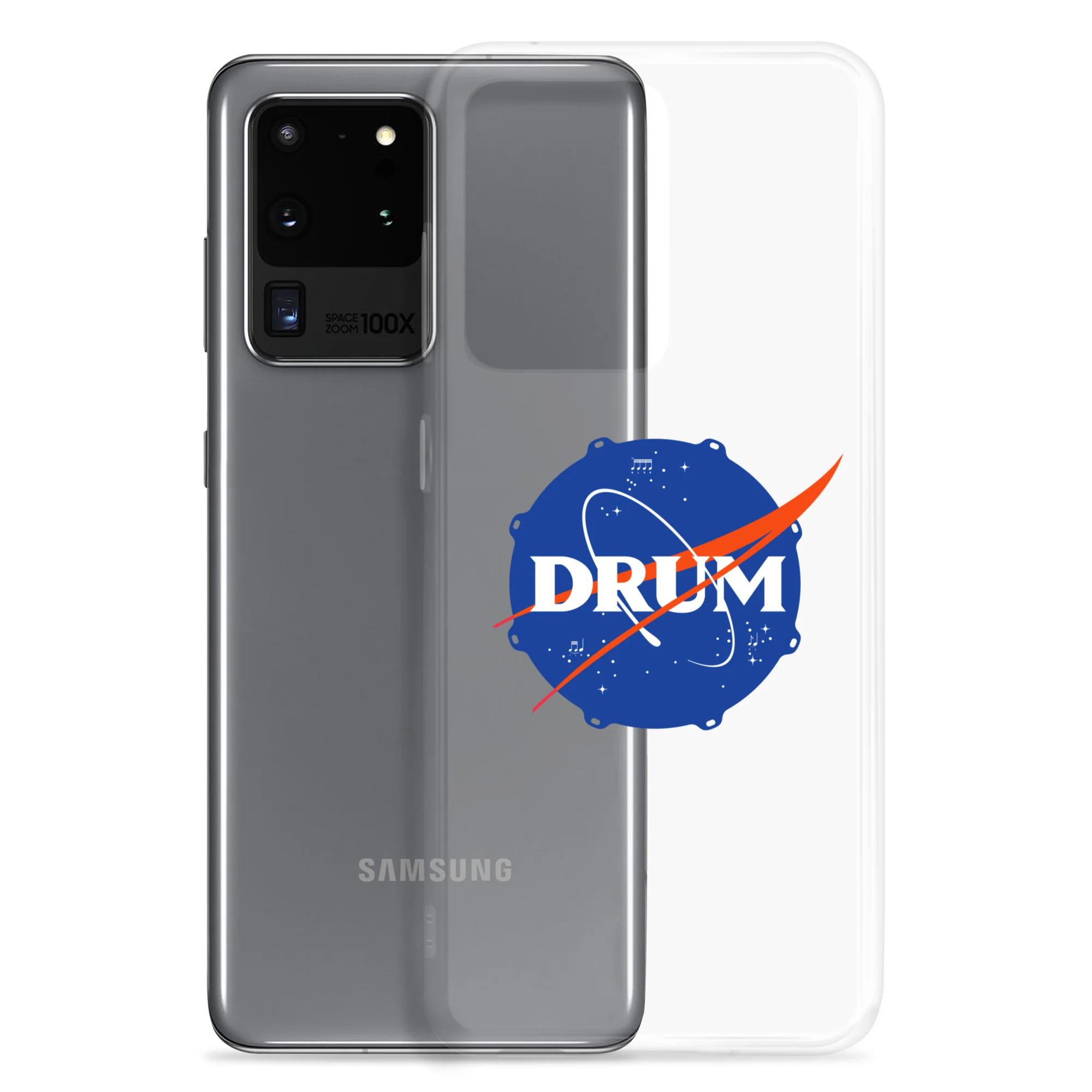 First Drums in Space Samsung® Clear Case - Image 34