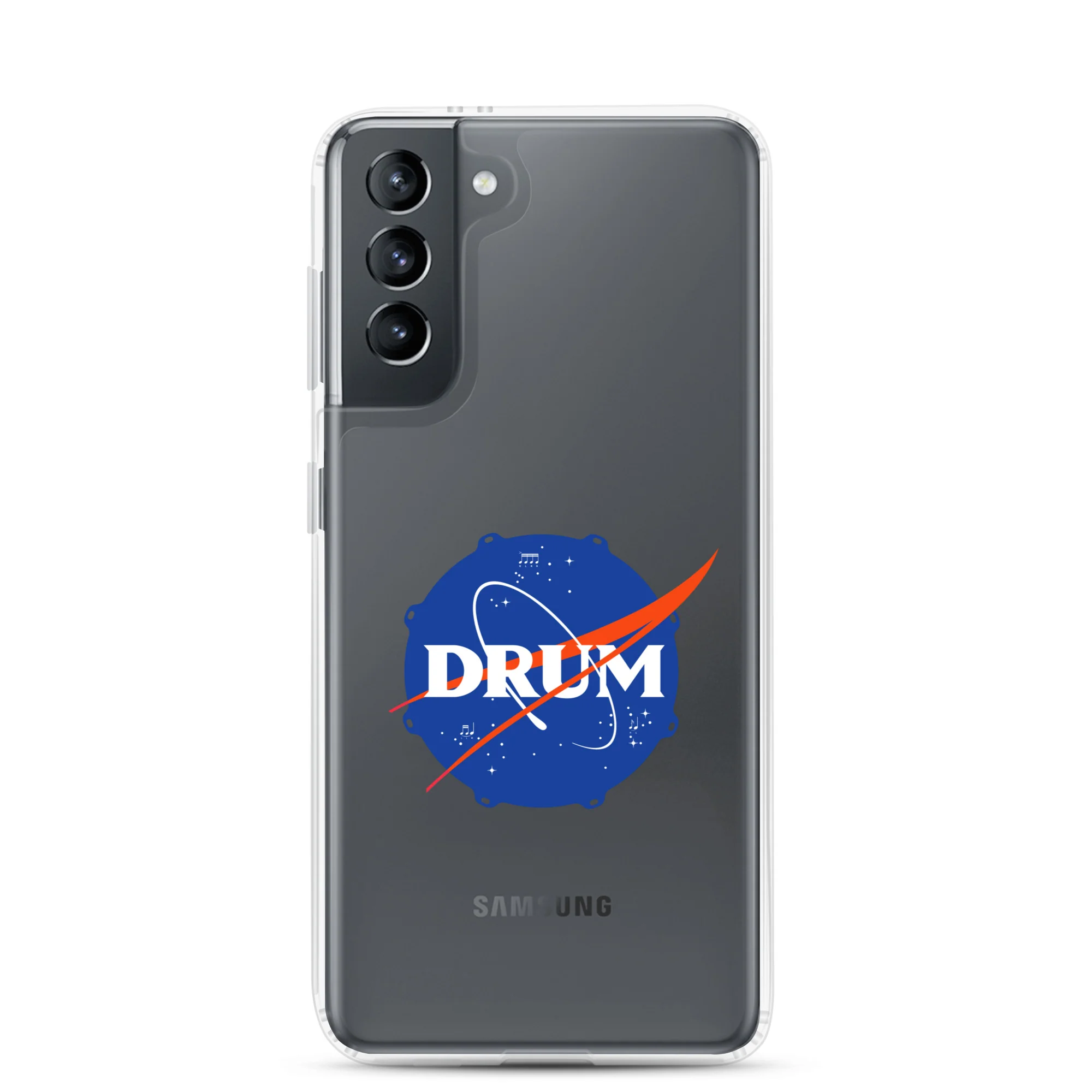 First Drums in Space Samsung® Clear Case - Image 35