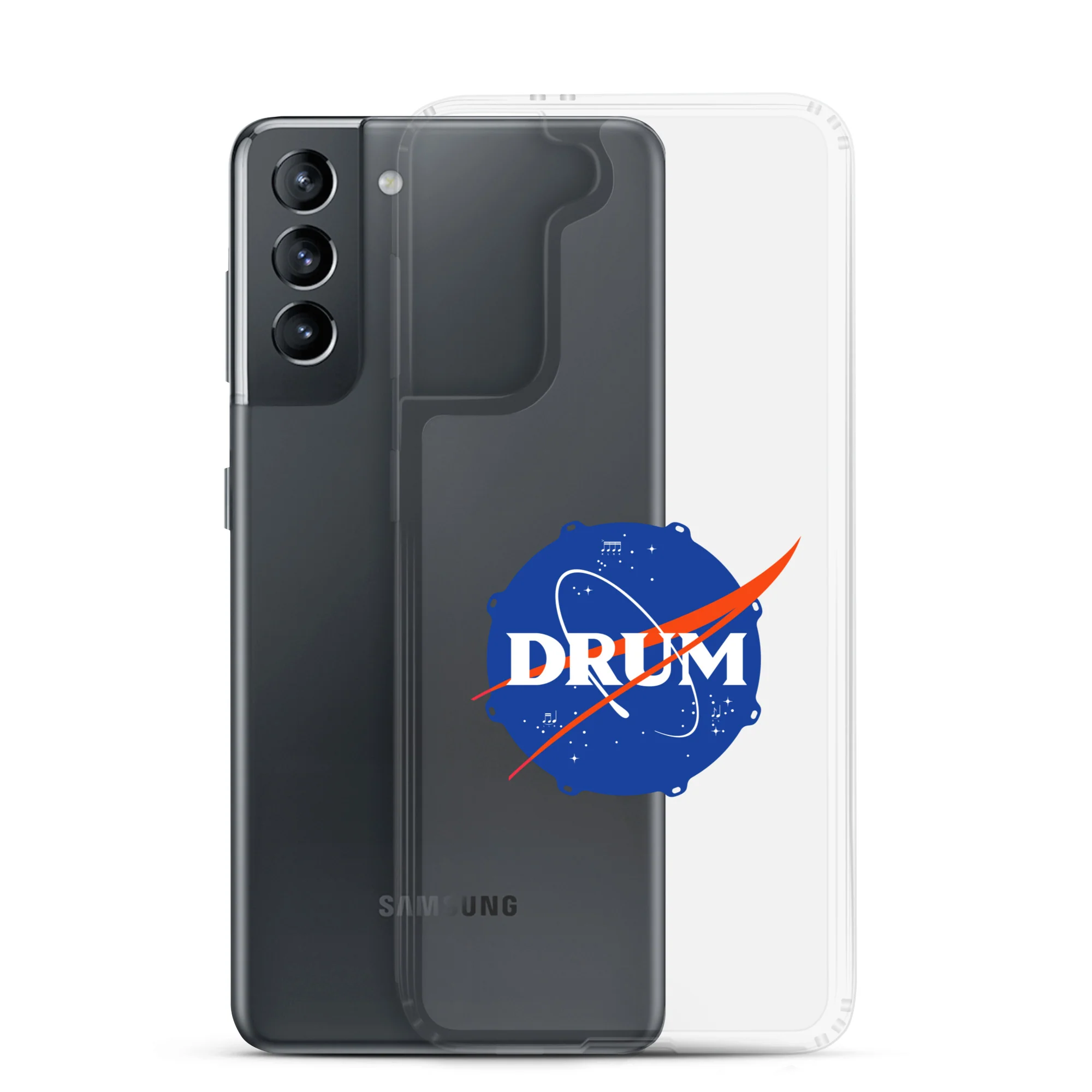 First Drums in Space Samsung® Clear Case - Image 36