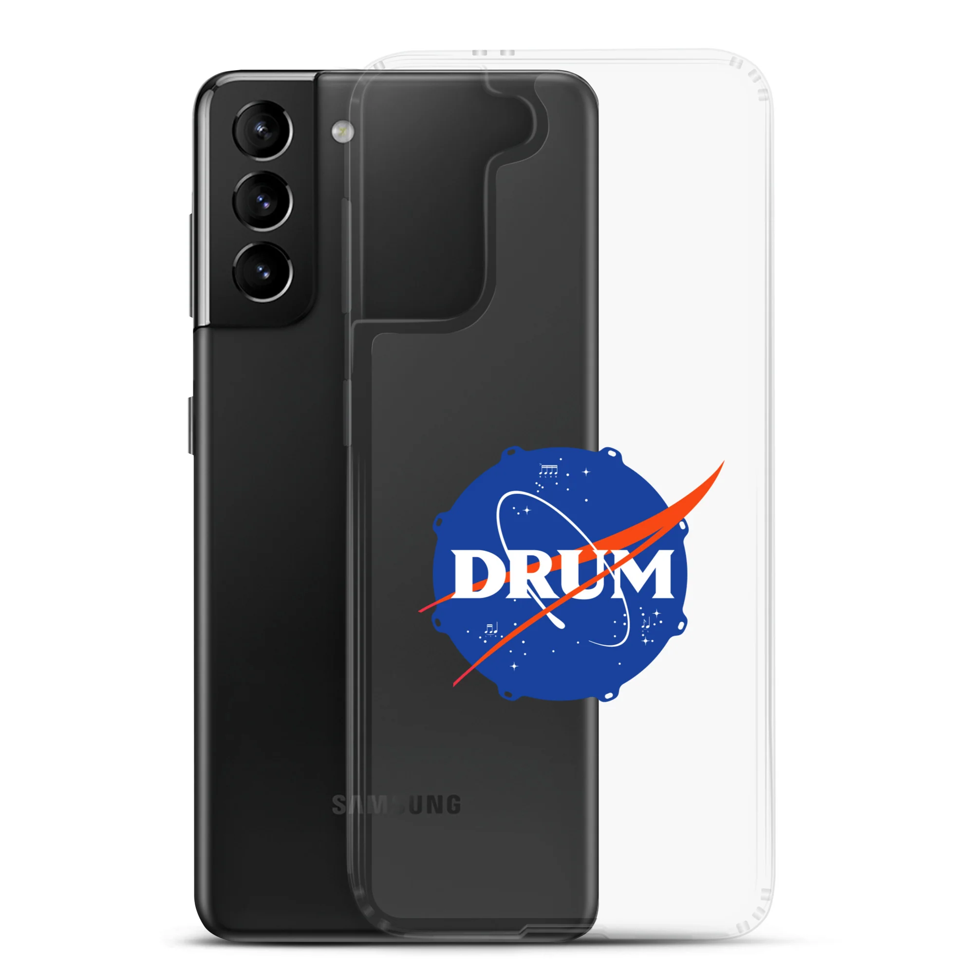 First Drums in Space Samsung® Clear Case - Image 40