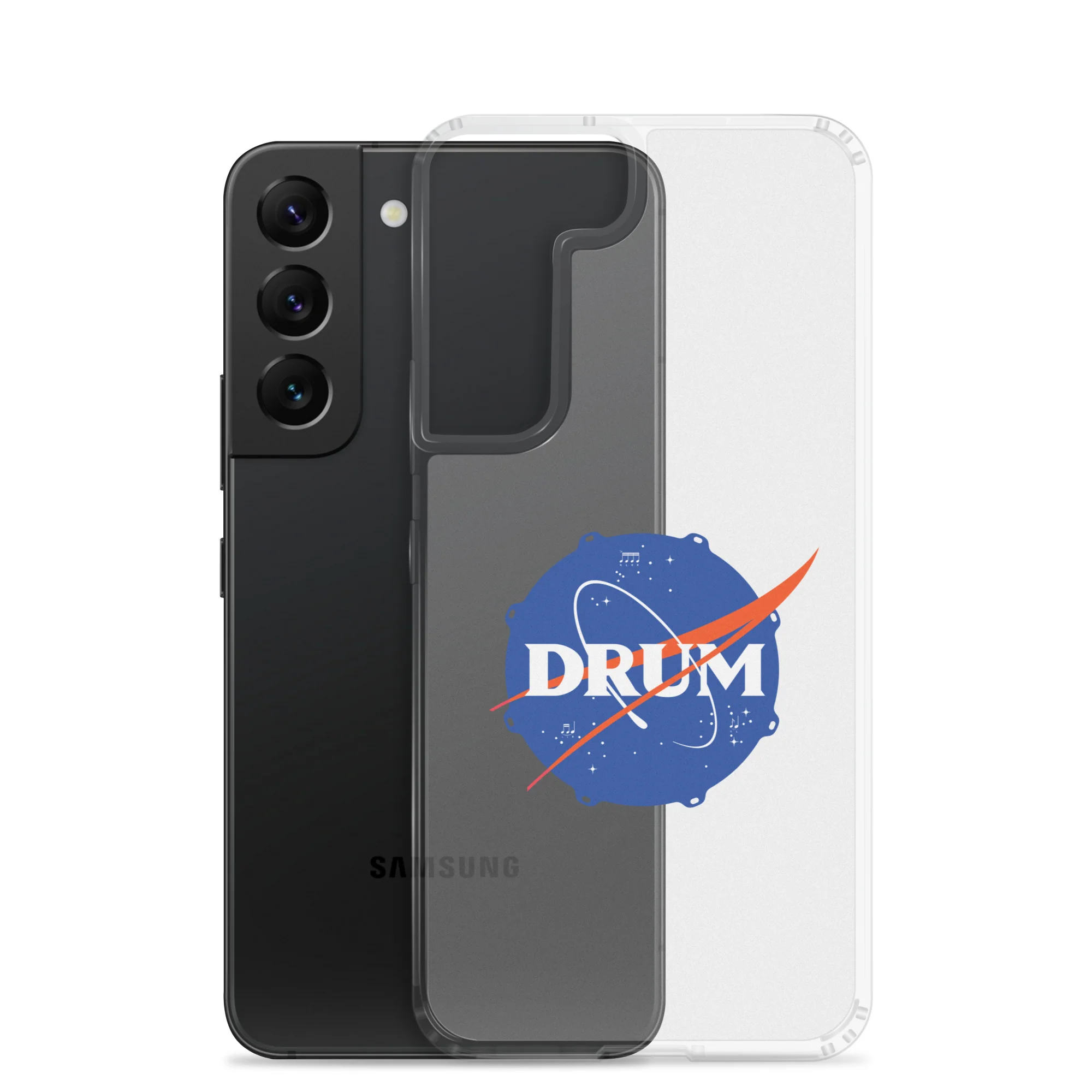 First Drums in Space Samsung® Clear Case - Image 42