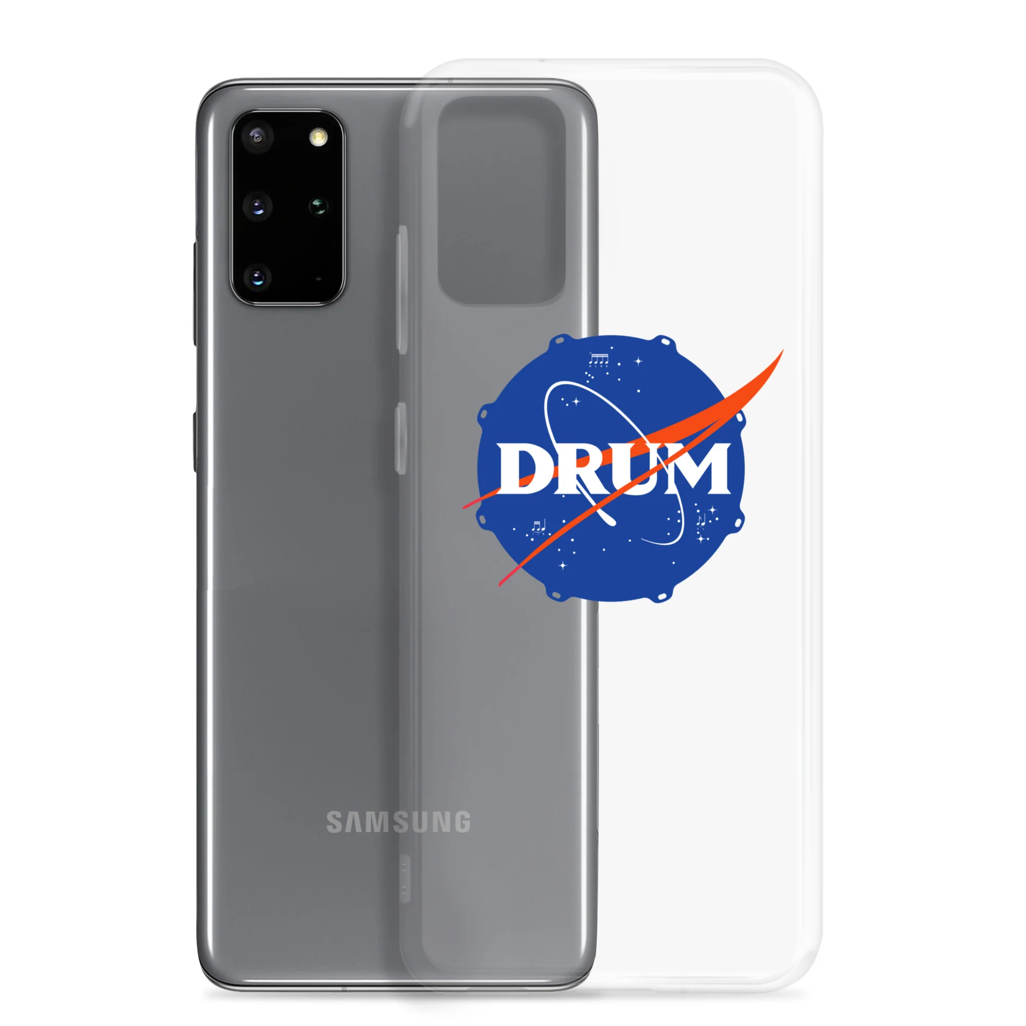 First Drums in Space Samsung® Clear Case - Image 8