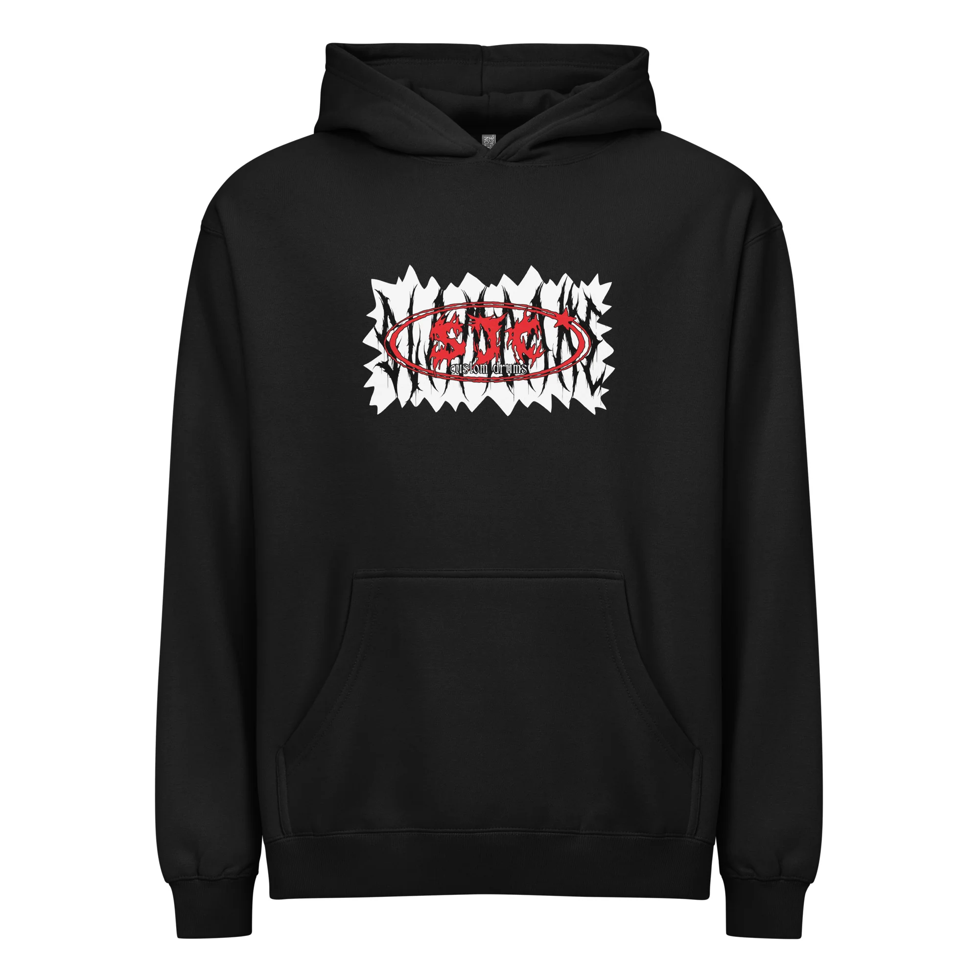 White Slam Hoodie