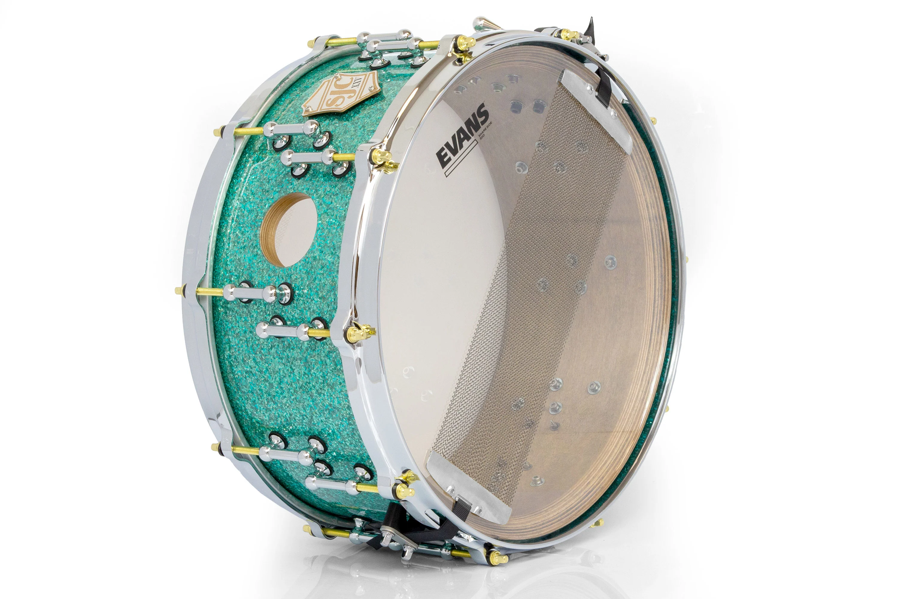 XXV Turquoise 6.5x14 Snare - Image 3